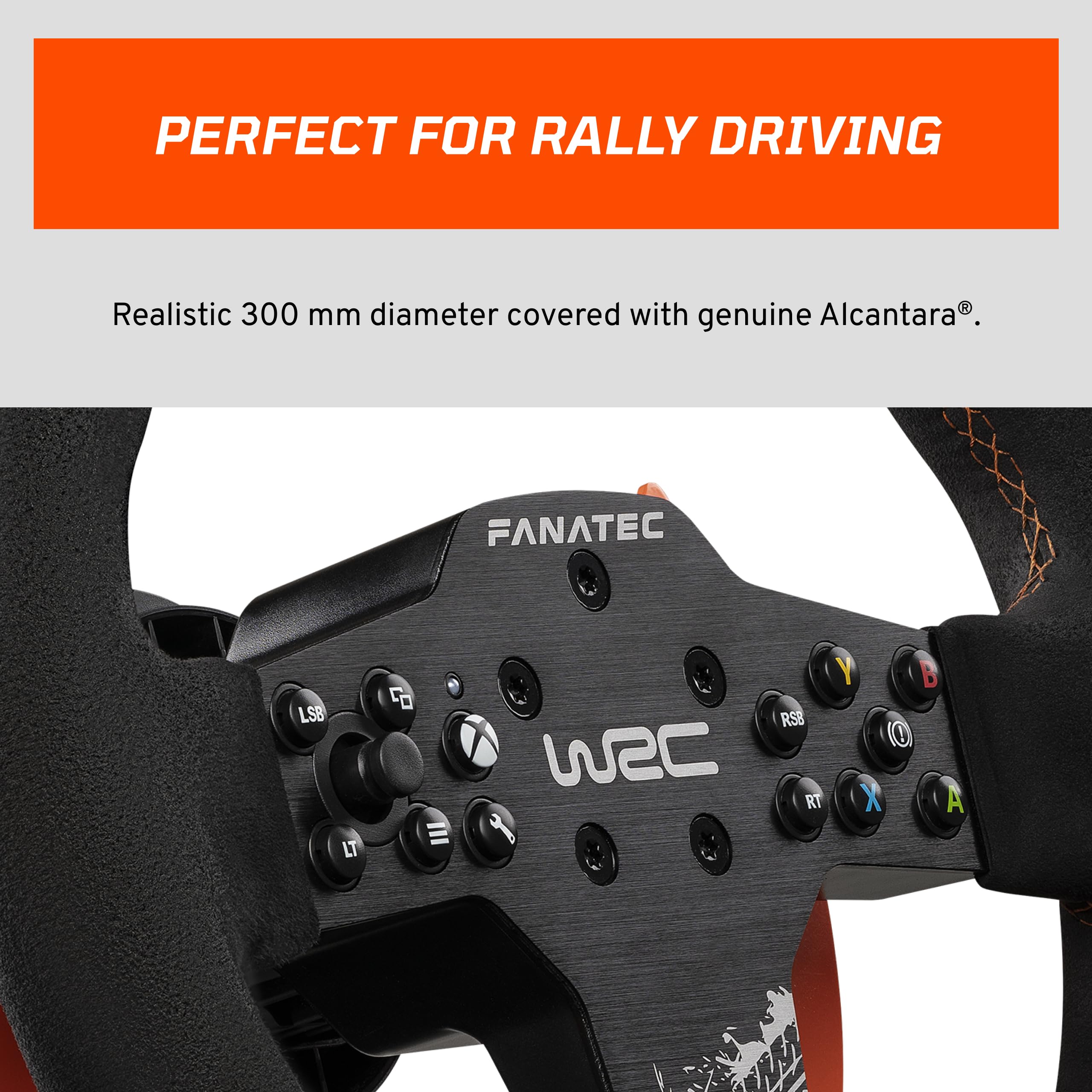 fanatec-csl-elite-steering-wheel-wrc-officially-licensed-alcantara-wheel-for-xbo image 2