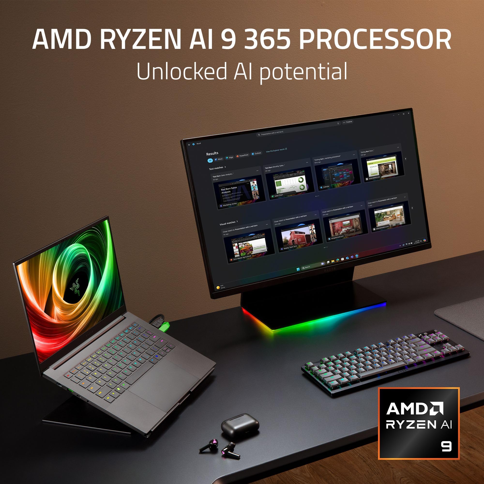 razer-blade-14-2025-gaming-laptop-rtx-5070-ryzen-ai-9-365-3k-120hz-oled-32gb-ram image 4