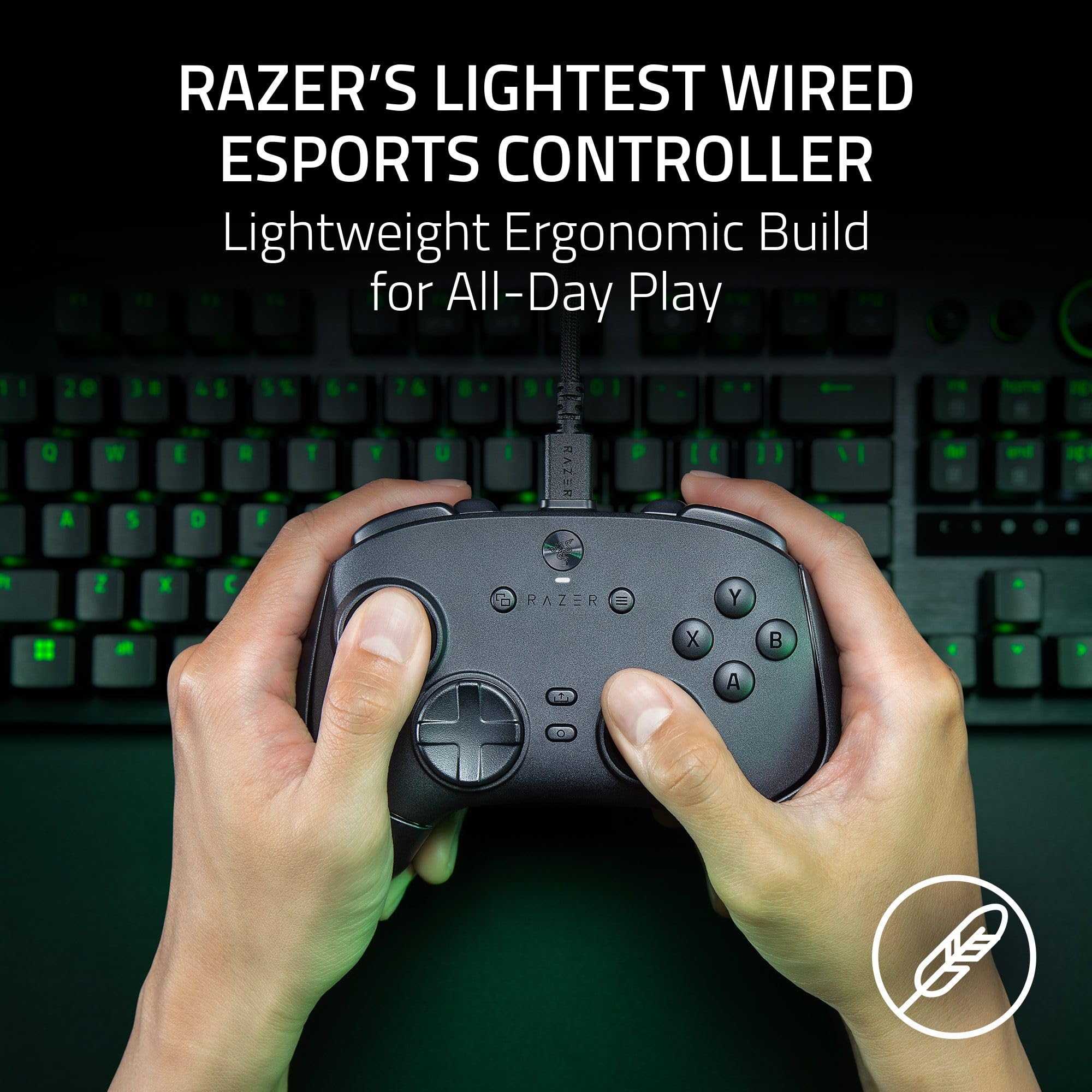 razer-pc-bundle-wolverine-v3-tournament-edition-8k-wired-controller-blackshark-v image 5