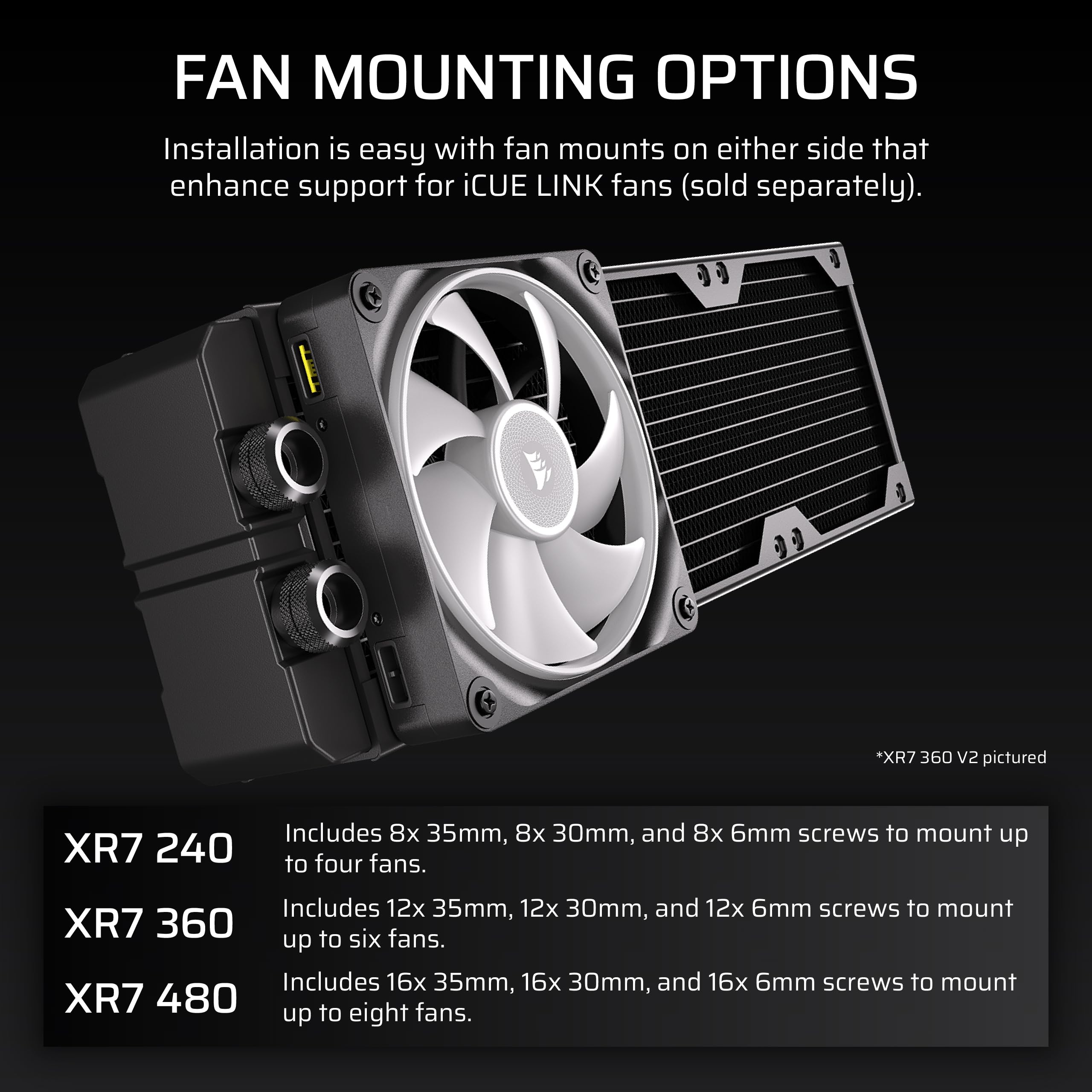 corsair-hydro-x-series-xr7-240mm-v2-custom-cooling-radiator-copper-core-55mm-thi image 3