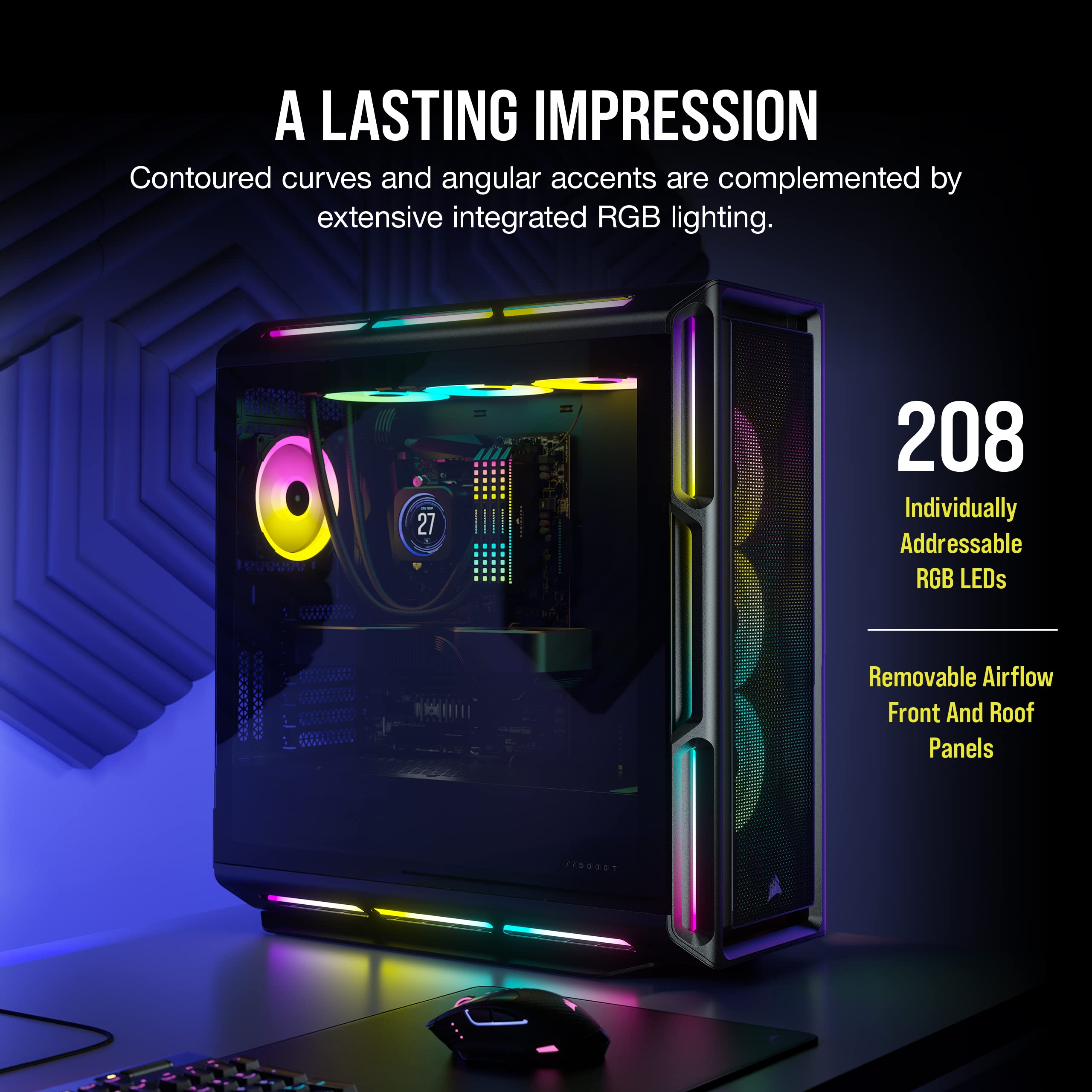 corsair-icue-5000t-rgb-mid-tower-case-black image 3