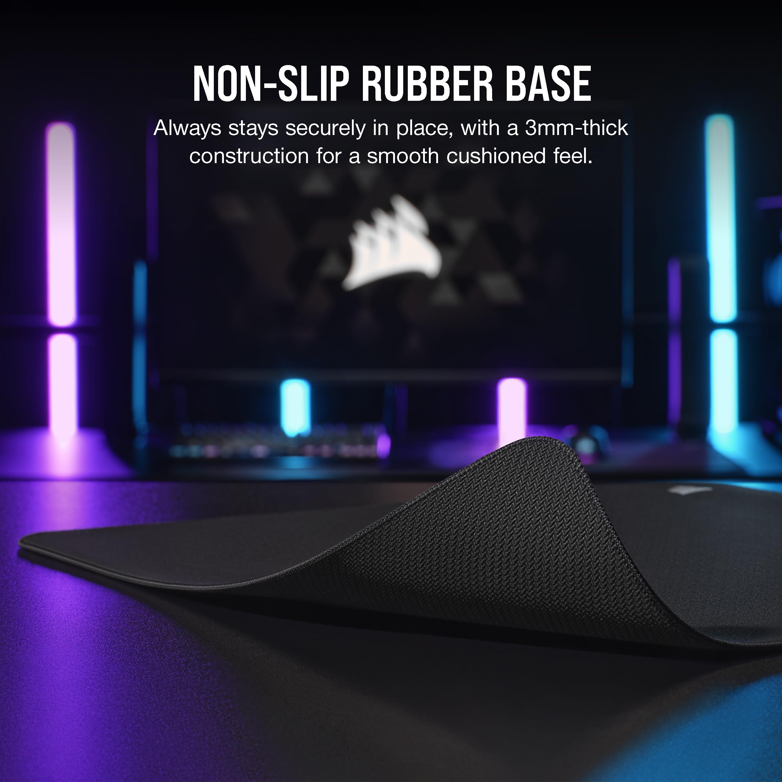corsair-mm500-v2-hybrid-cloth-gaming-mouse-pad-large-45cm-x-40cm-spill-proof-coa image 5