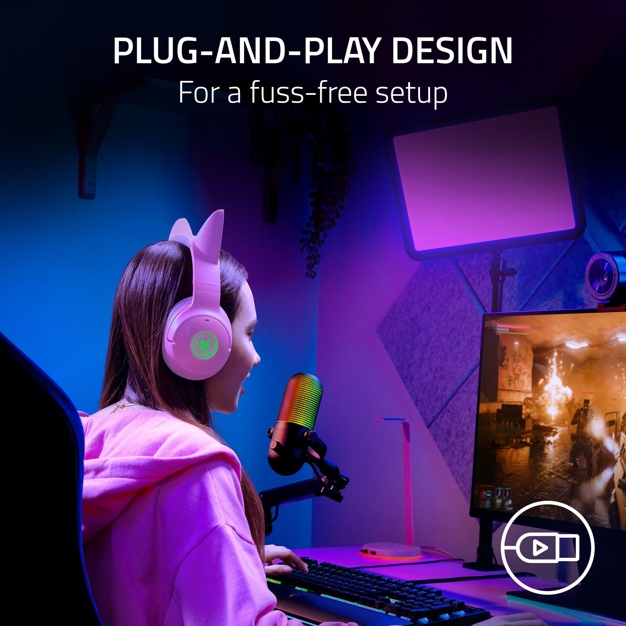 razer-seiren-v3-chroma-rgb-usb-microphone-stream-game-reactive-lighting-tap-to-m image 6