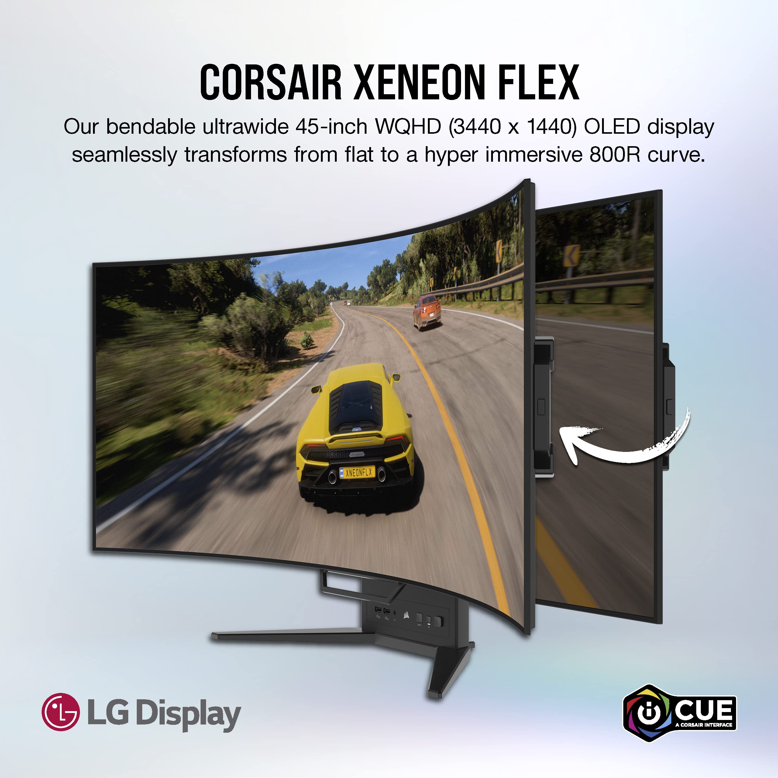corsair-xeneon-flex-45wqhd240-oled-bendable-ultrawide-gaming-monitor-45-3440x144 image 2