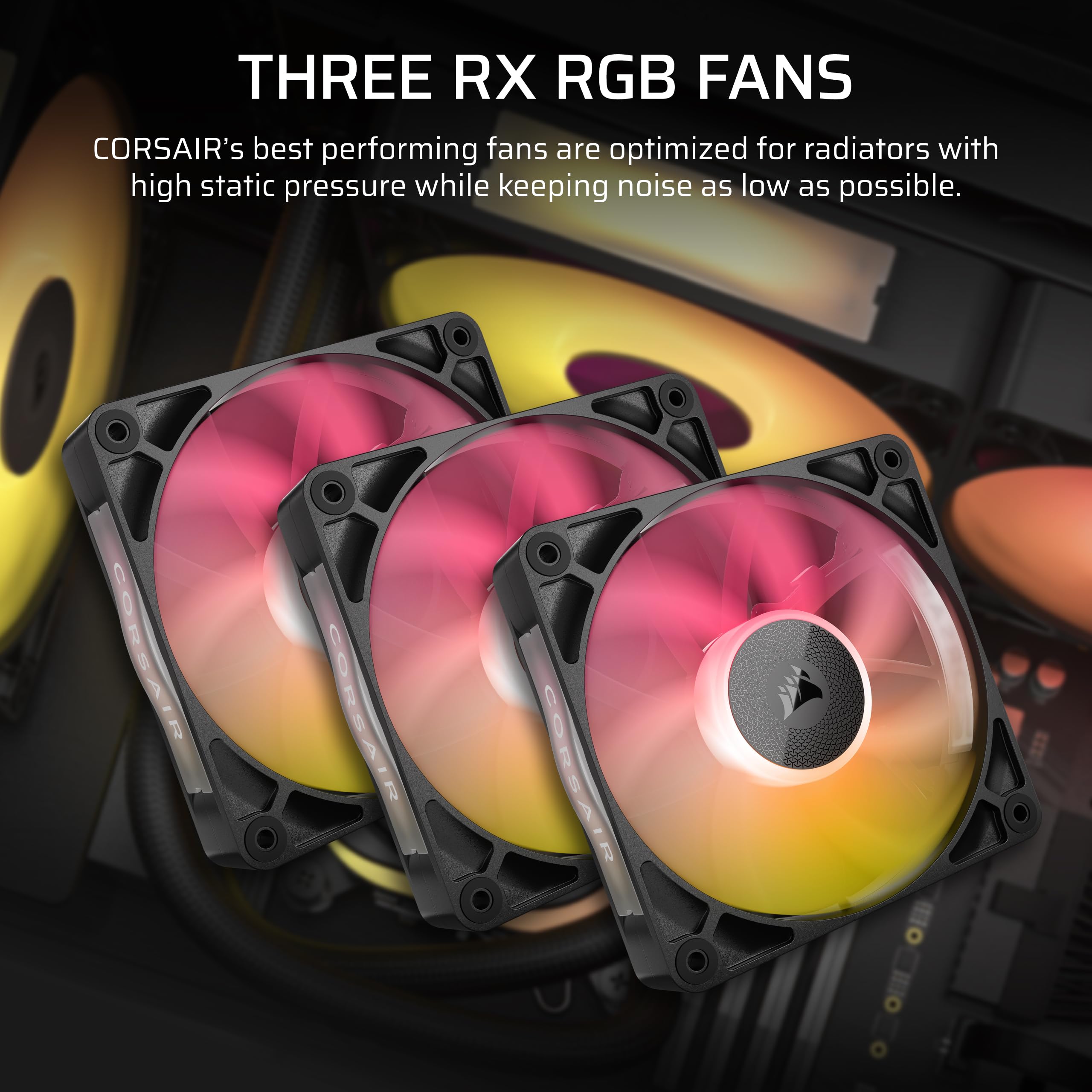 corsair-icue-link-titan-360-rx-rgb-liquid-cpu-cooler-360mm-aio-low-noise-intel-l image 3