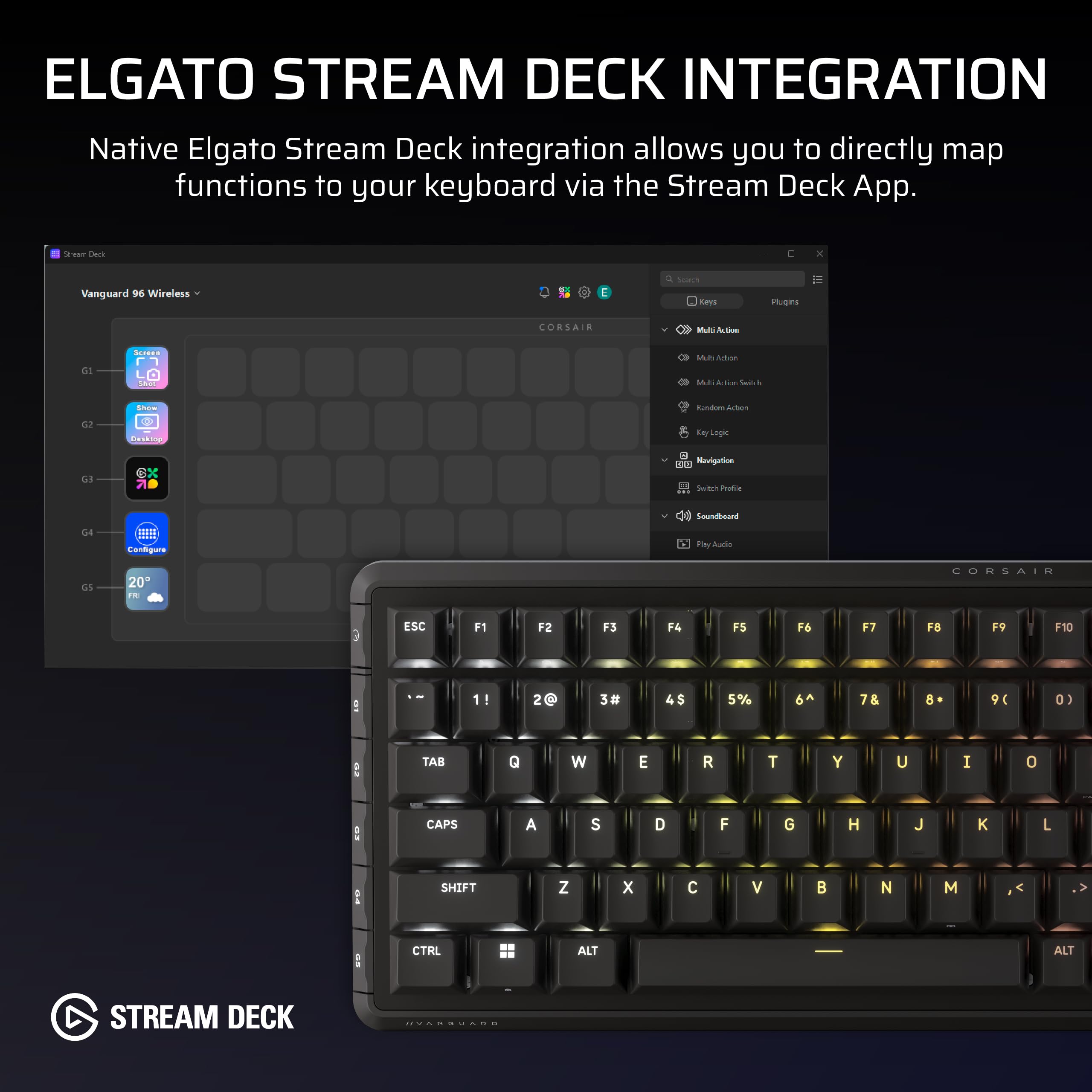 corsair-vanguard-96-wireless-mechanical-gaming-keyboard-qwerty-us-96-layout-hot- image 6