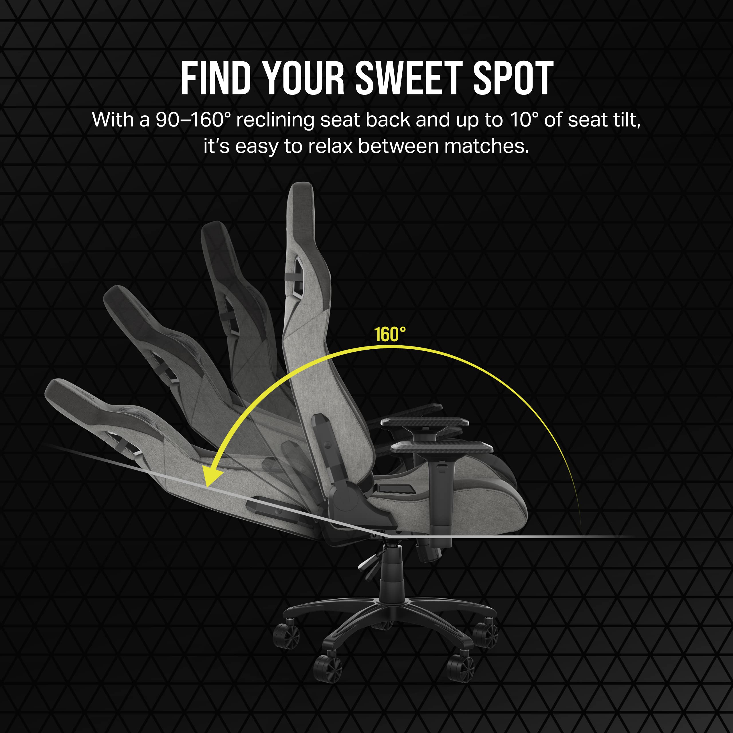 corsair-t3-rush-fabric-gaming-chair-2023-gray-charcoal image 6