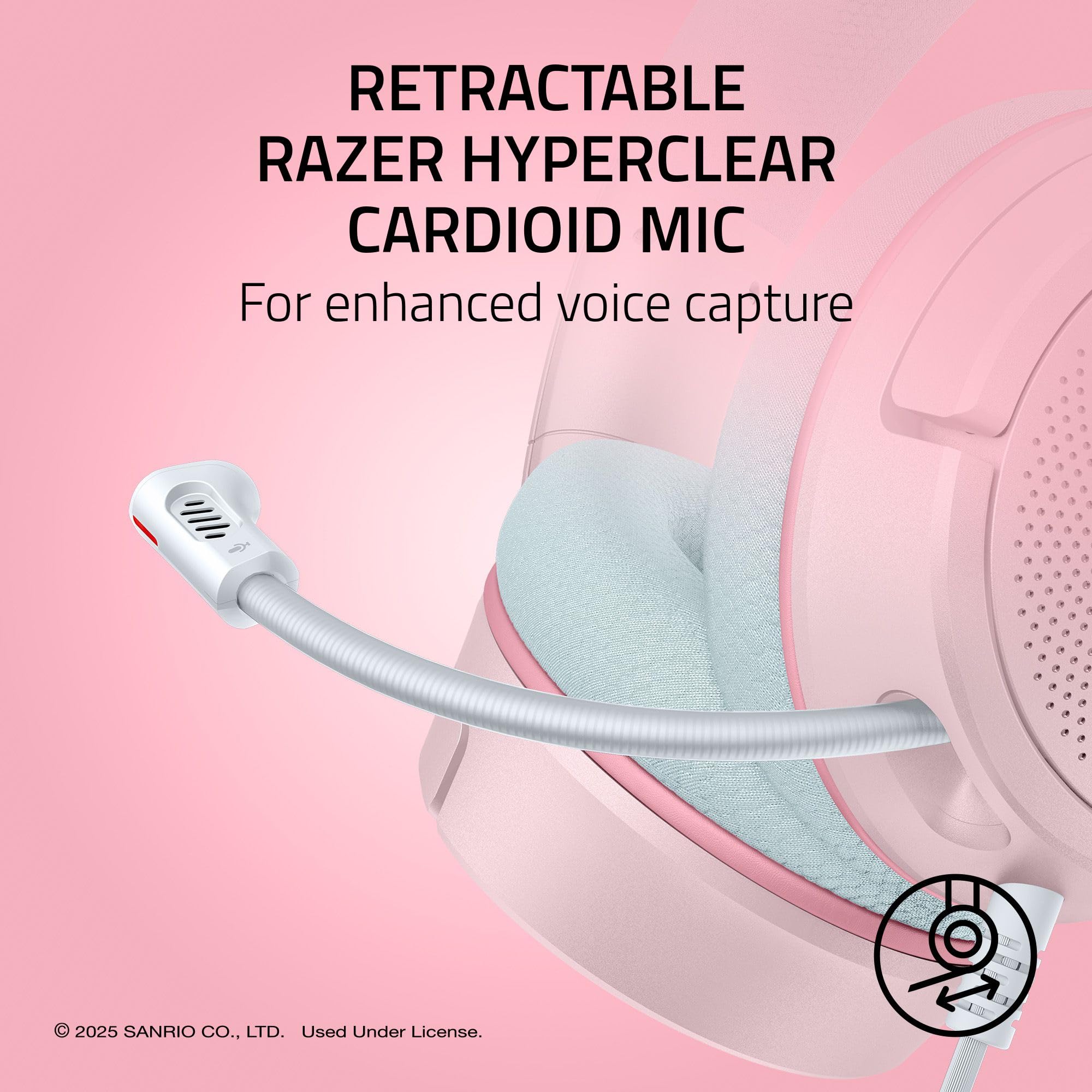 razer-kraken-v4-x-wired-gaming-headset-my-melody-edition-40mm-triforce-drivers-c image 3
