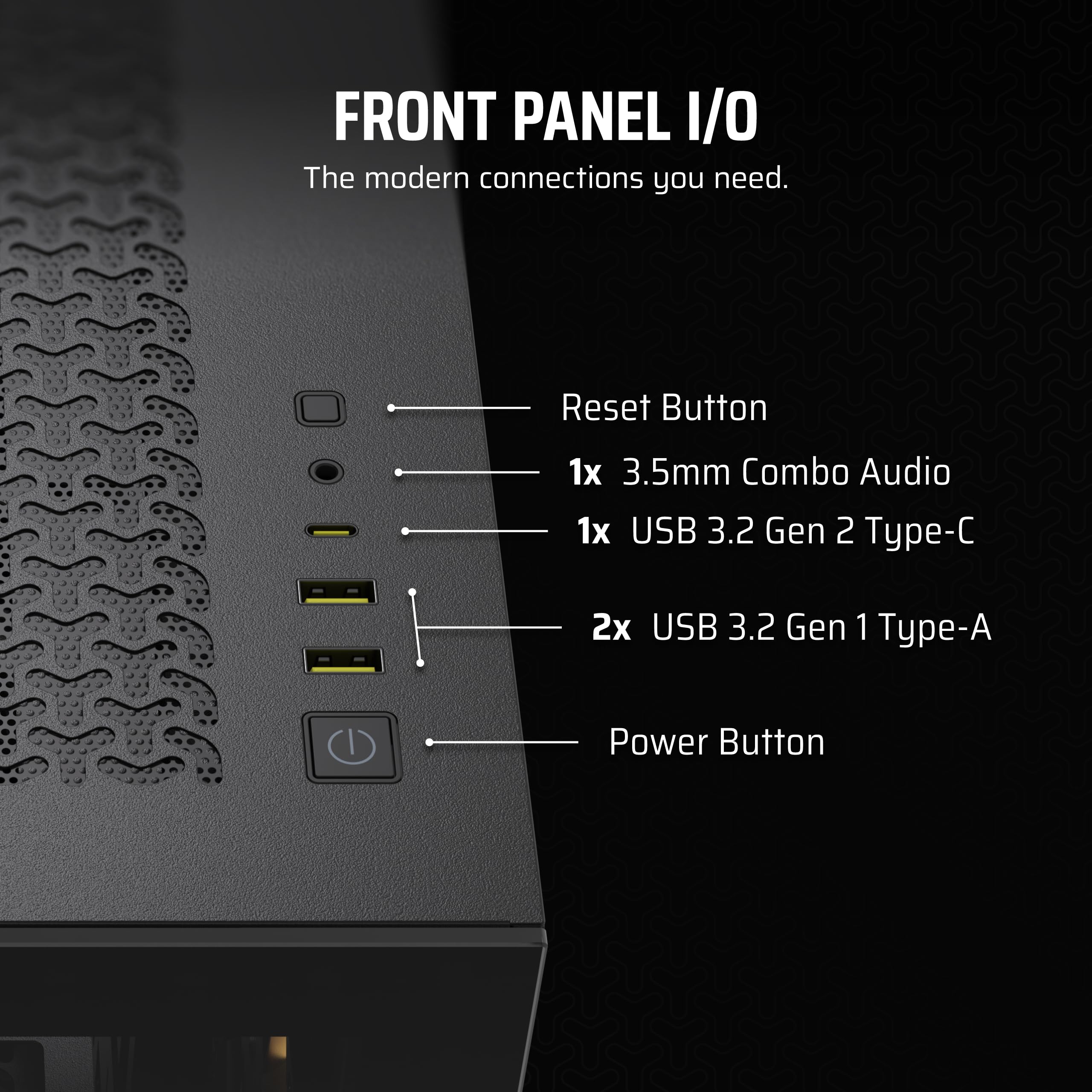 corsair-3500x-argb-mid-tower-atx-pc-case-panoramic-tempered-glass-reverse-connec image 6