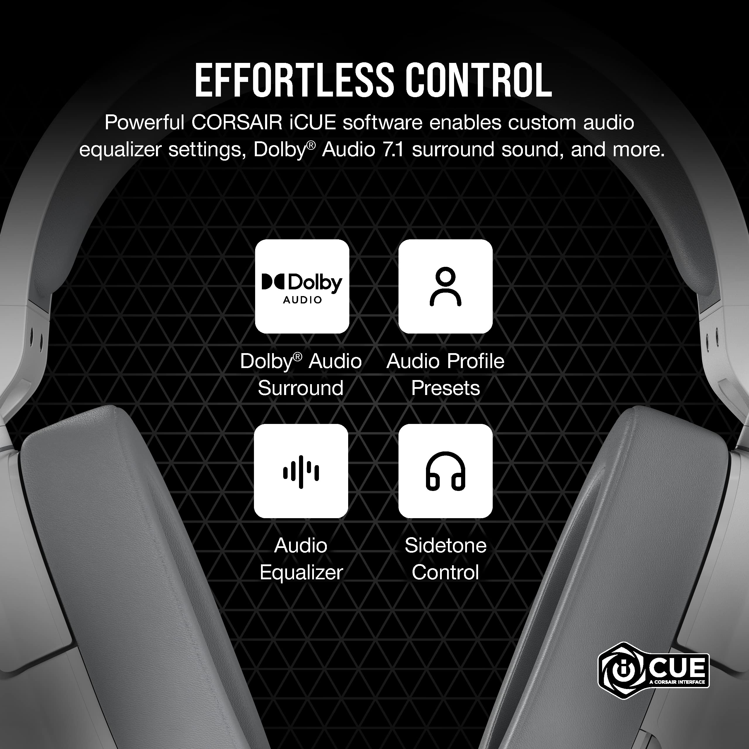 corsair-hs55-surround-v2-gaming-headset-dolby-atmos-lightweight-246g-multiplatfo image 6