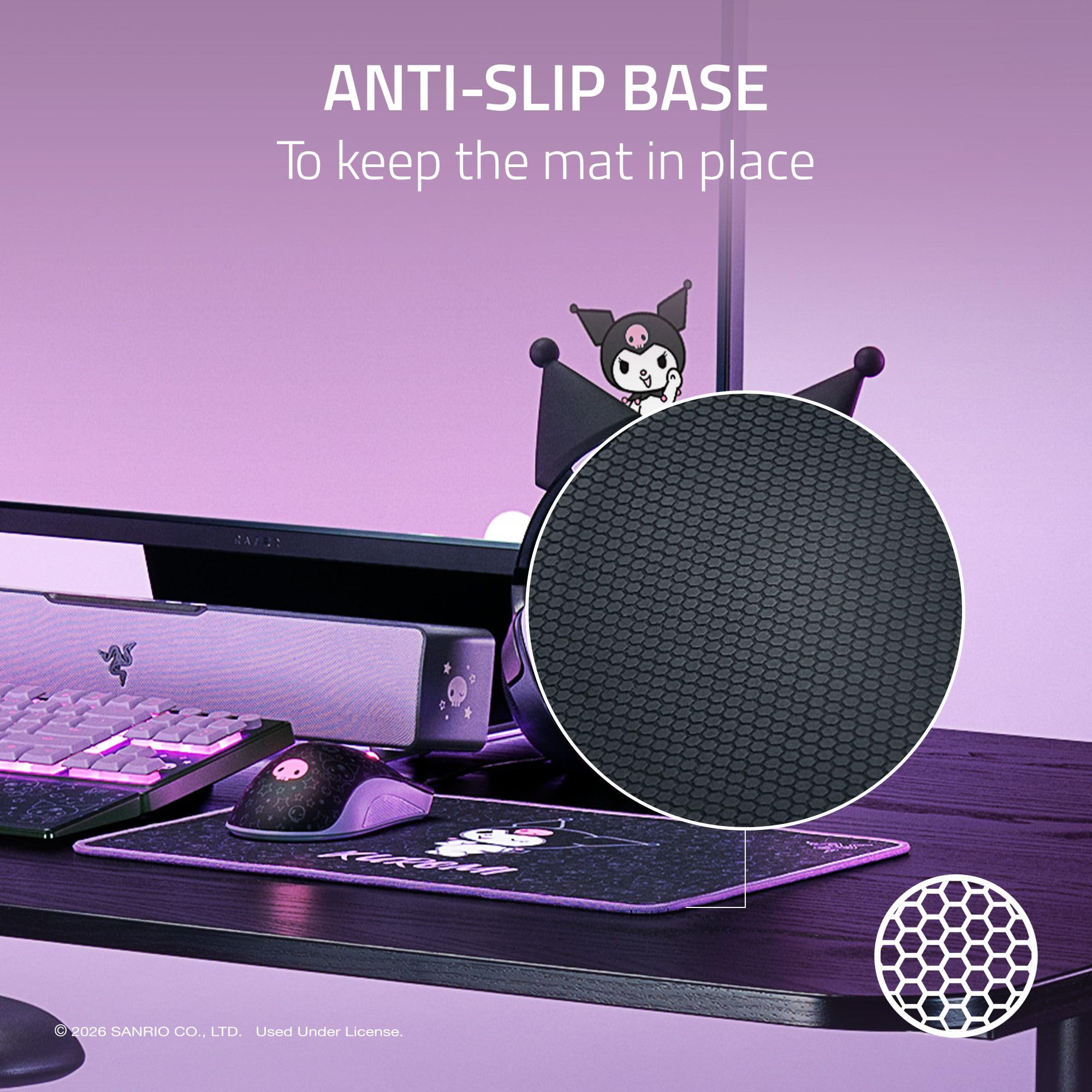 razer-goliathus-gaming-mousepad-kuromi-edition-medium-10-x-13-98-in image 4