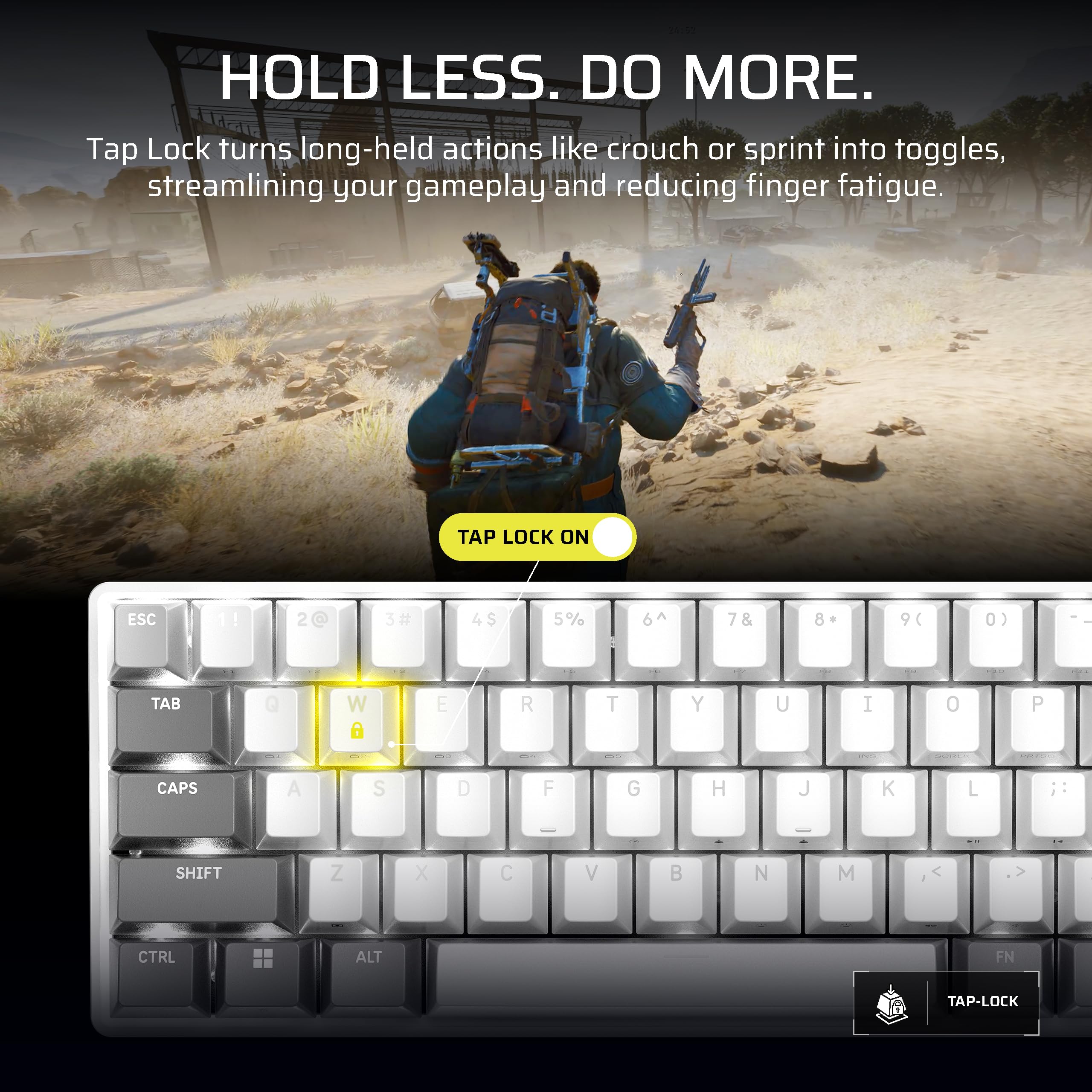 corsair-clipper-pro-mini-60-hall-effect-fps-gaming-keyboard-rapid-trigger-socd-8 image 6