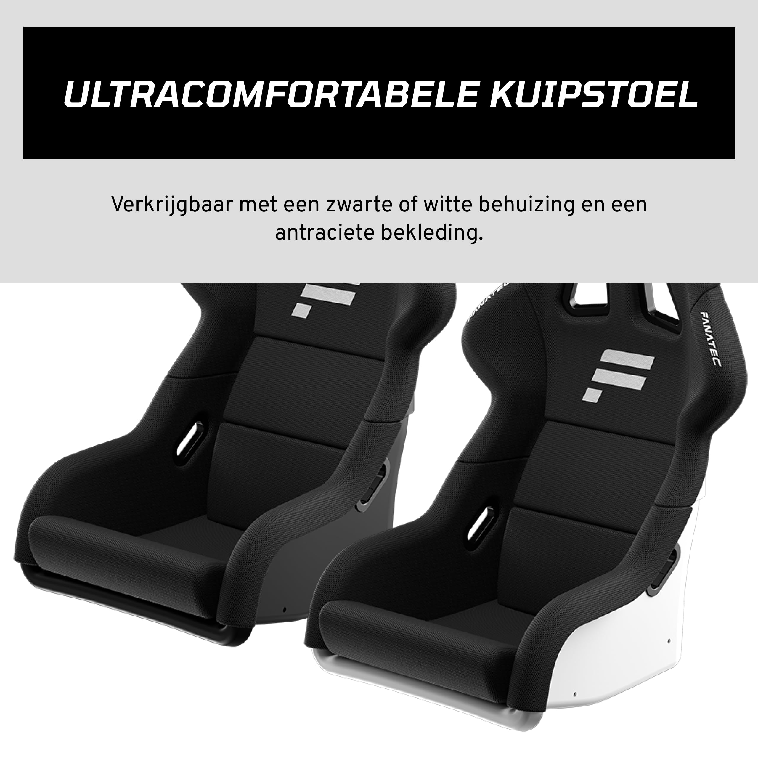 fanatec-clubsport-gt-sim-racing-cockpit-seat-fiber-reinforced-shell-padded-foam- image 4