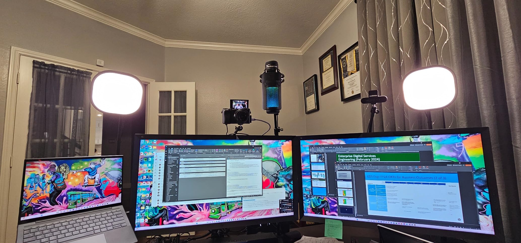 Bought for video conferences, love it