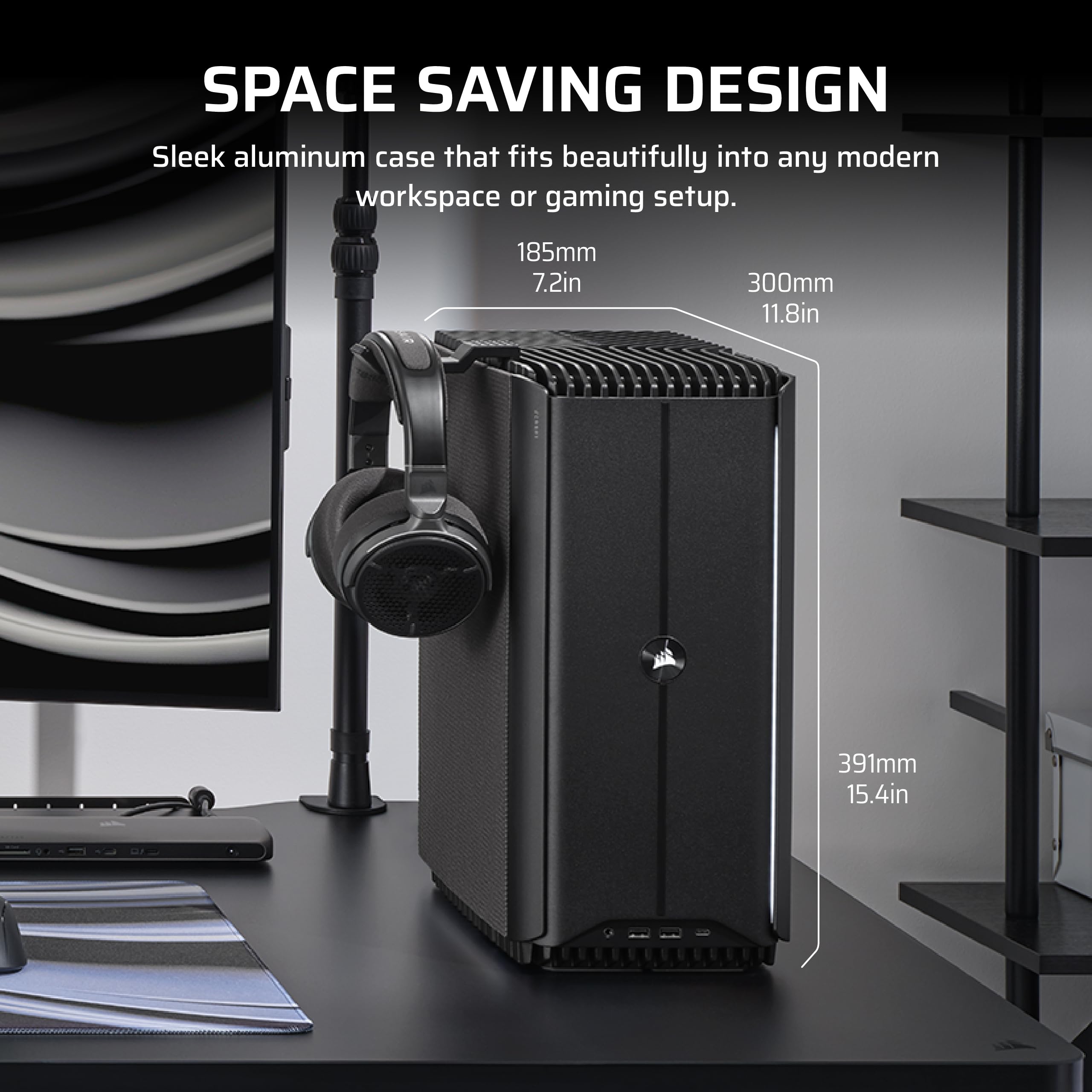 corsair-one-i600-gaming-pc-liquid-cooled-intel-core-ultra-9-285k-rtx-5080-64gb-d image 4