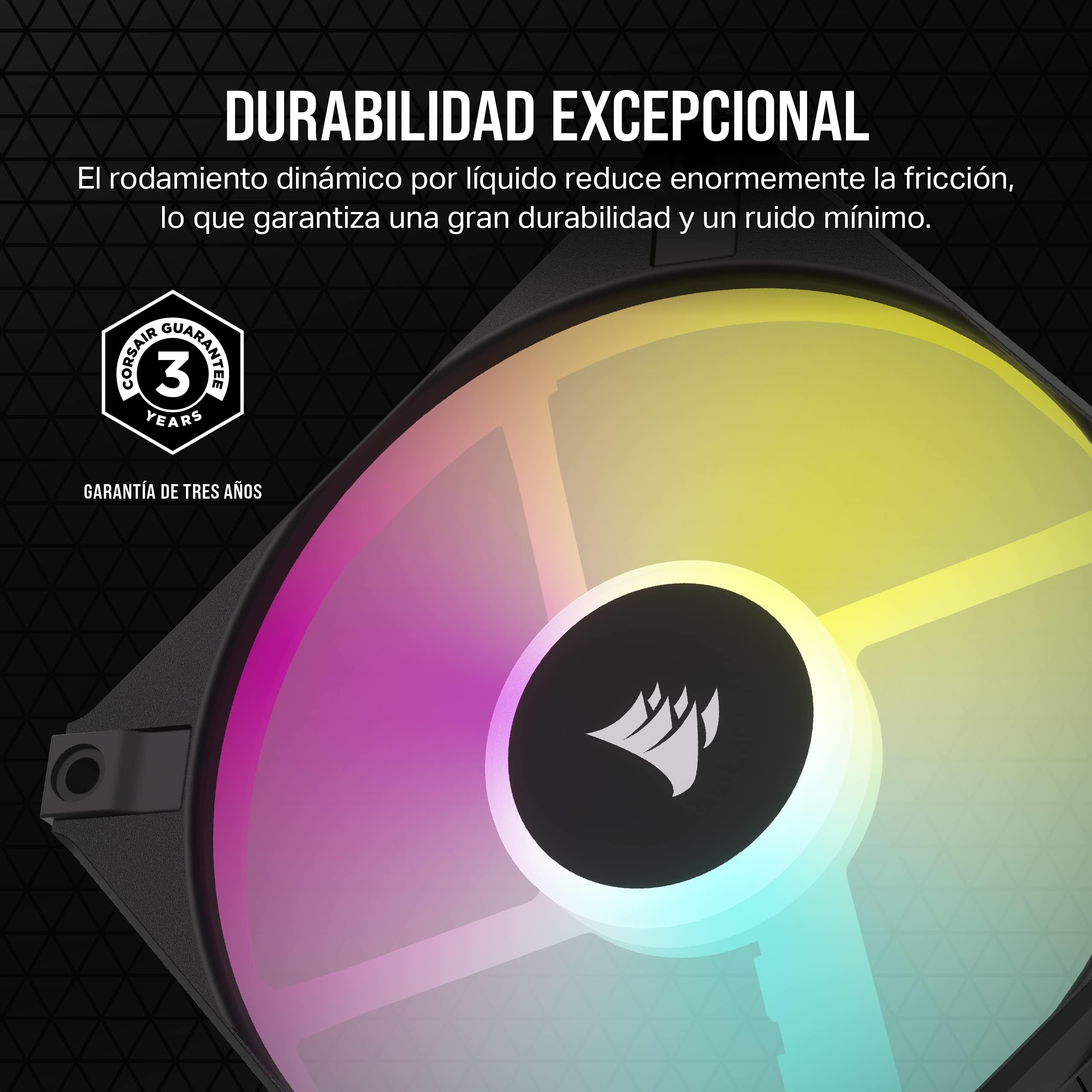 corsair-af120-rgb-slim-120mm-pwm-fan-thin-15mm-profile-fluid-dynamic-bearing-low image 7