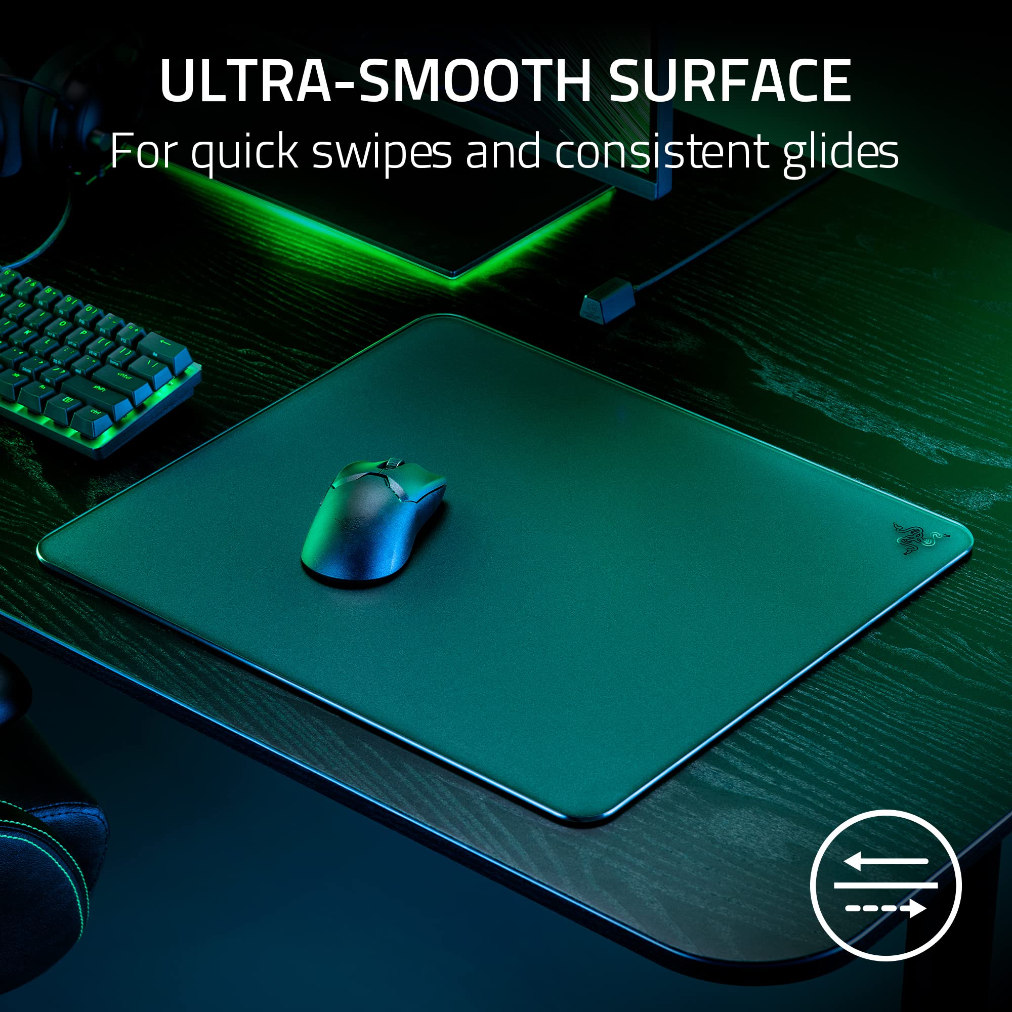 razer-atlas-tempered-glass-gaming-mouse-mat-ultra-smooth-micro-etched-surface-sc image 4