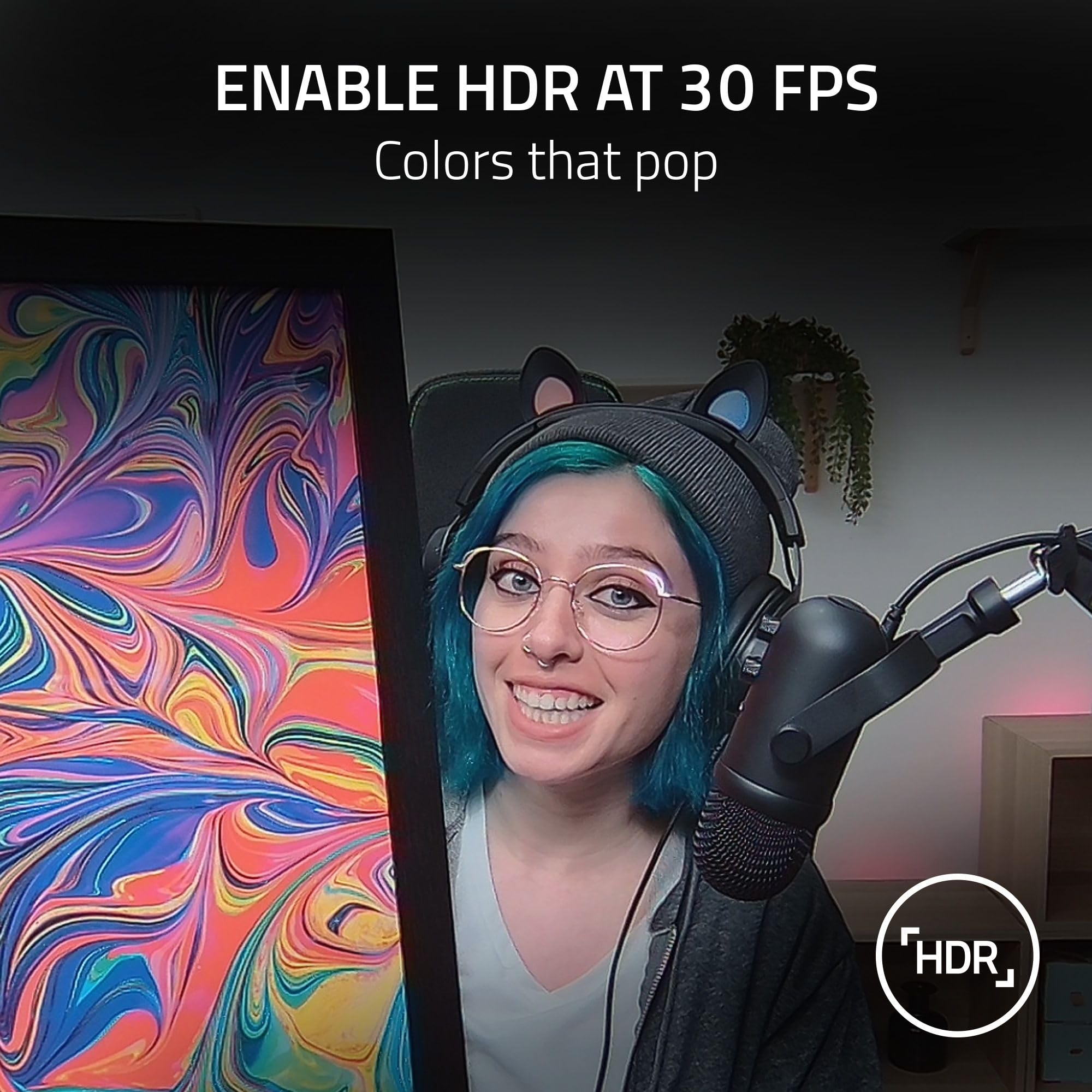 razer-kiyo-pro-usb-webcam-full-hd-1080p-60fps-adaptive-light-sensor-hdr-adjustab image 4