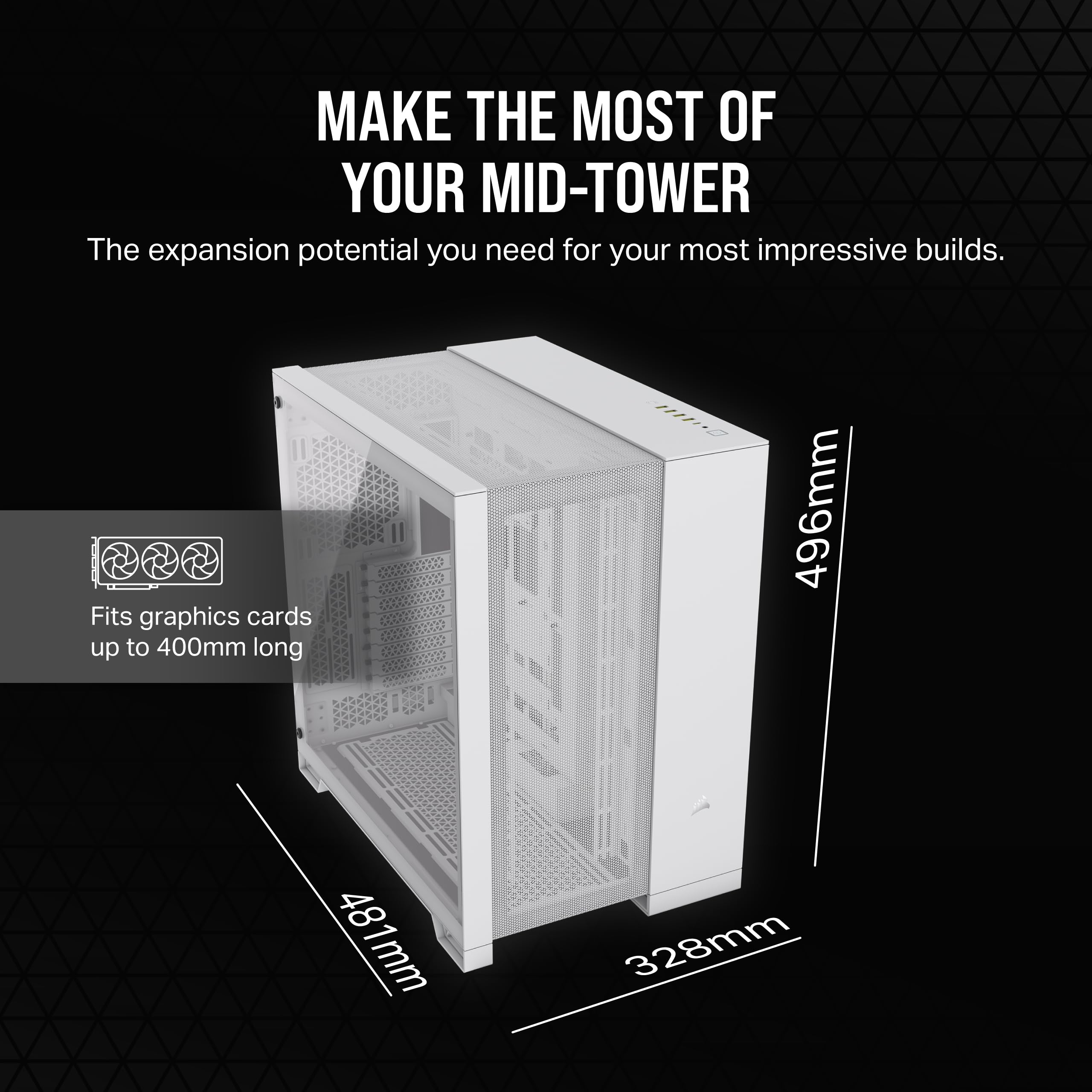 corsair-6500d-airflow-mid-tower-atx-dual-chamber-pc-case-tempered-glass-white image 8