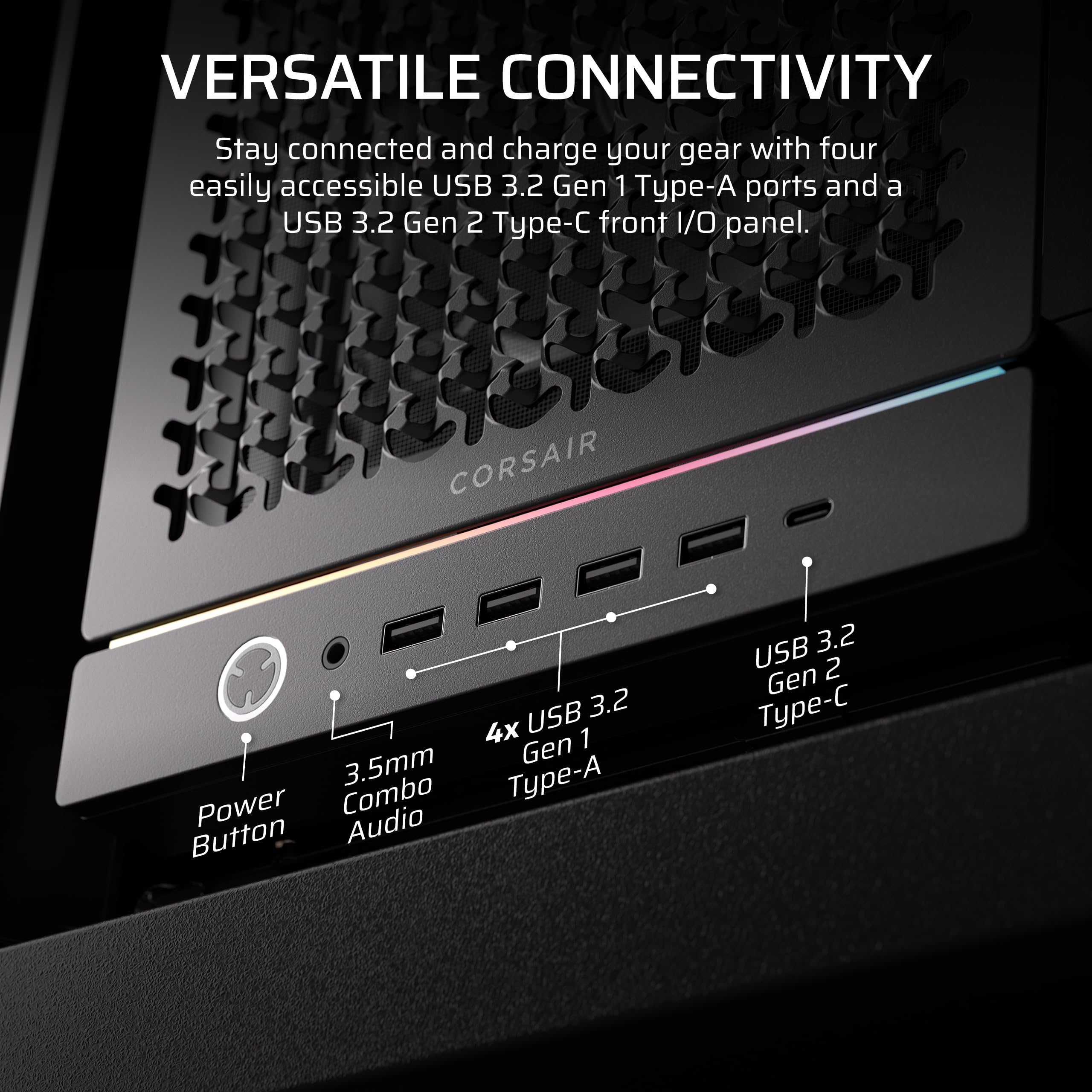 corsair-frame-5000d-rs-modular-high-airflow-mid-tower-pc-case-4x-rs-fans-infinir image 7