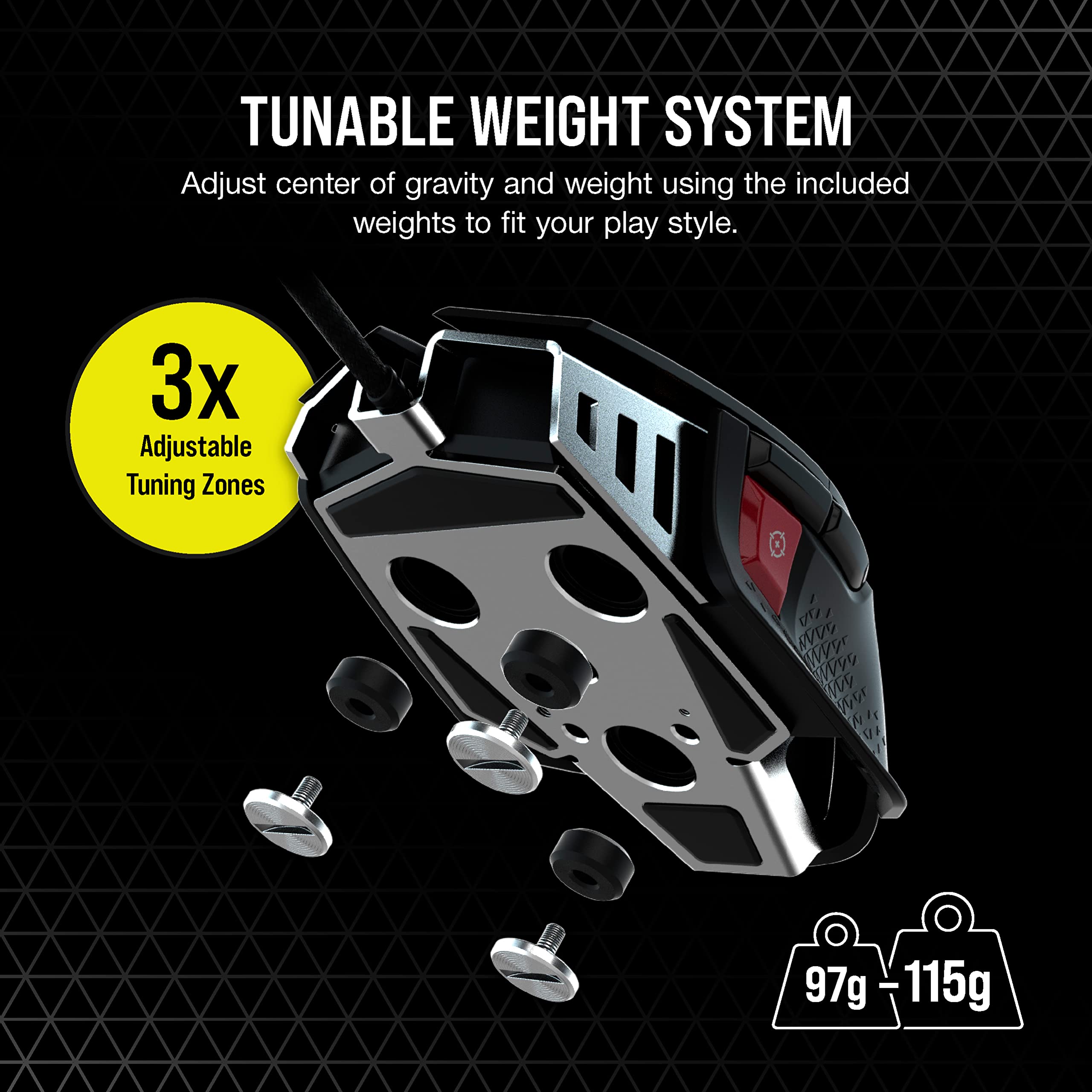 corsair-m65-rgb-ultra-tunable-fps-gaming-mouse-26k-dpi-black image 6
