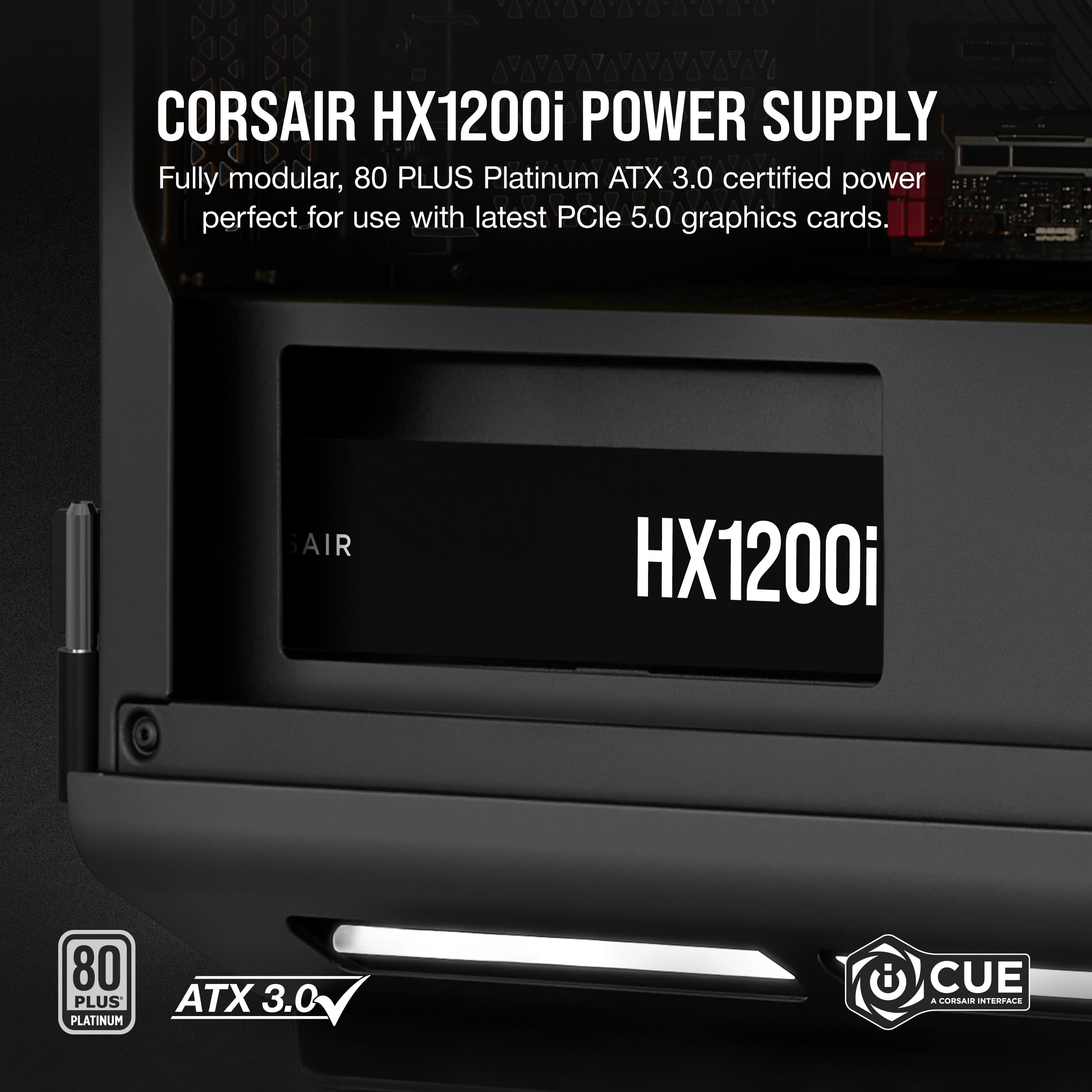 corsair-hx1200i-fully-modular-atx-3-1-power-supply-1200w-platinum-icue-software- image 2