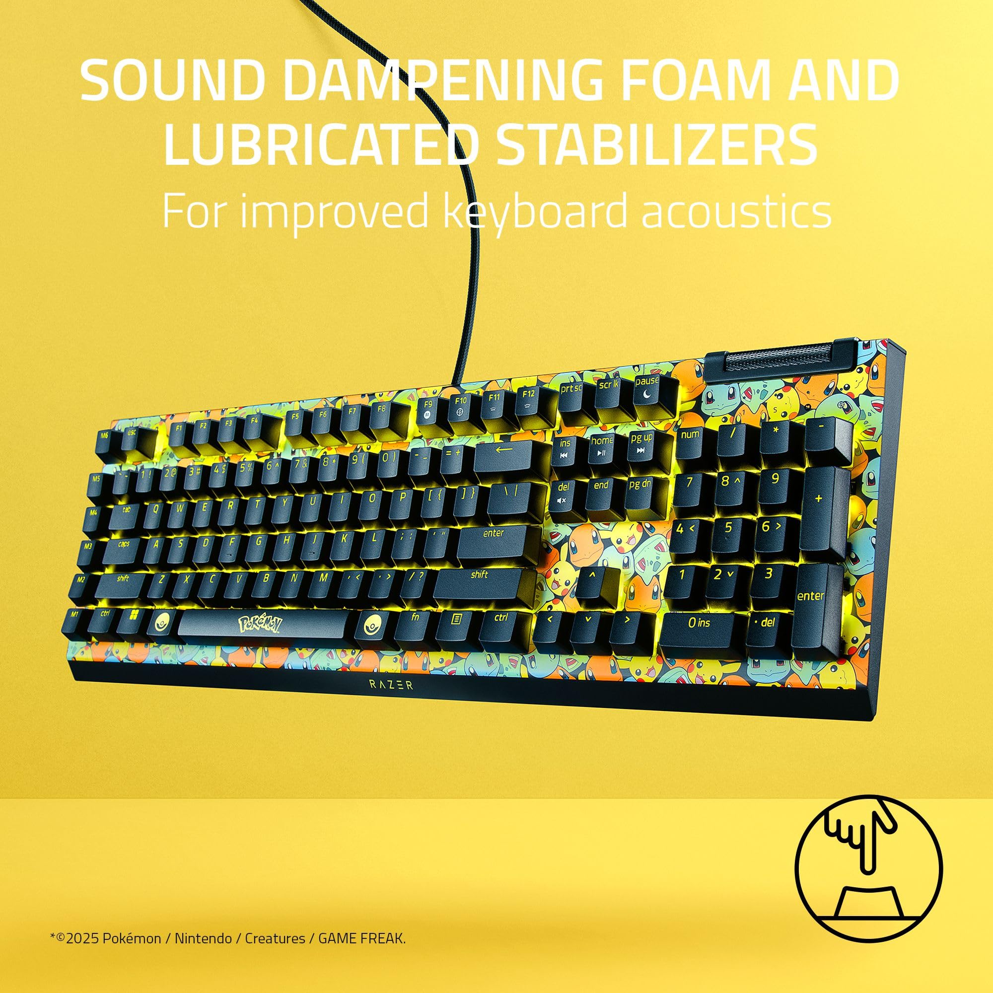 razer-blackwidow-v4-x-mechanical-gaming-keyboard-pok-mon-edition-green-clicky-sw image 7