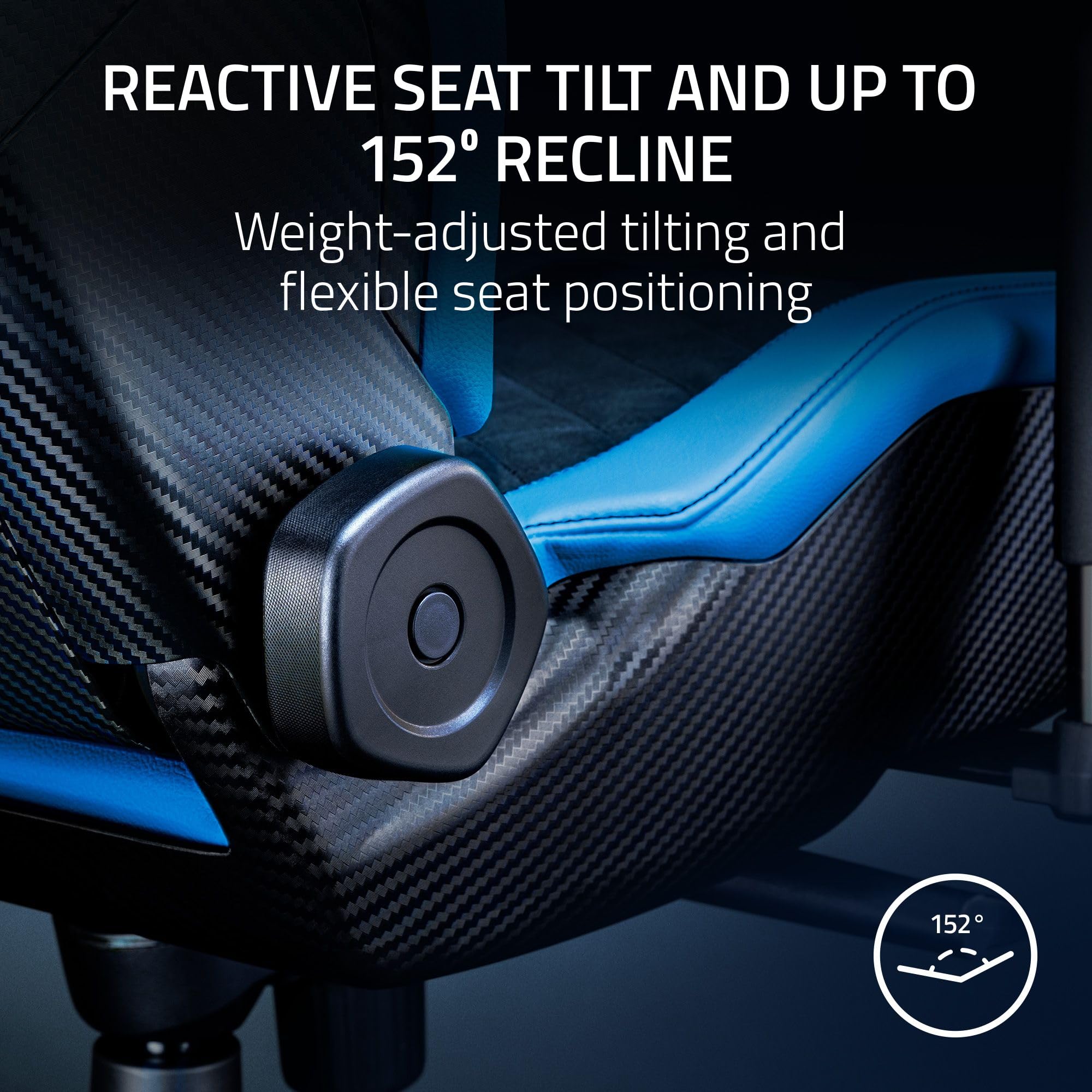 razer-enki-pro-williams-esports-edition-gaming-chair-alcantara-upholstery-dual-d image 5