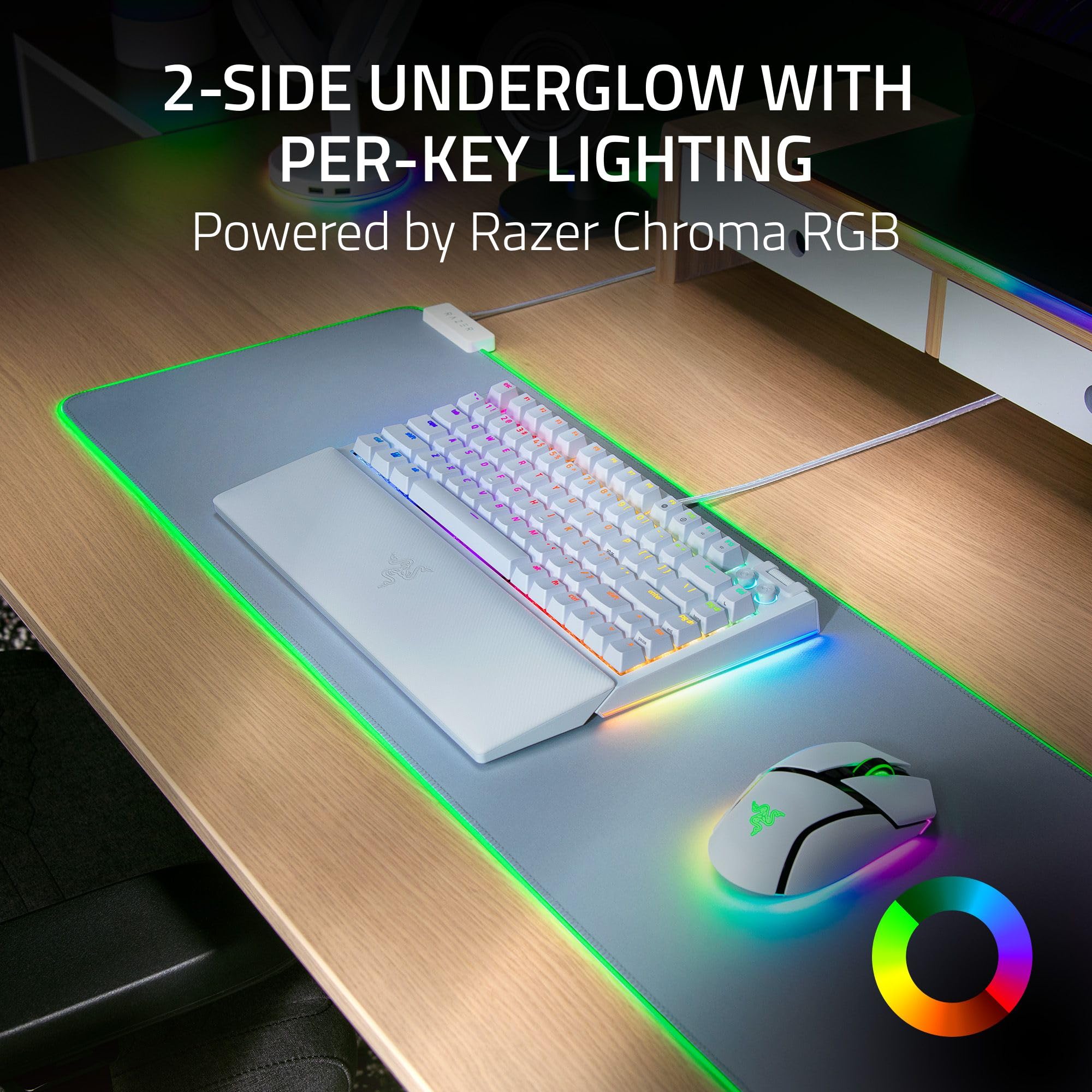 razer-blackwidow-v4-75-mechanical-gaming-keyboard-hot-swappable-orange-tactile-s image 5