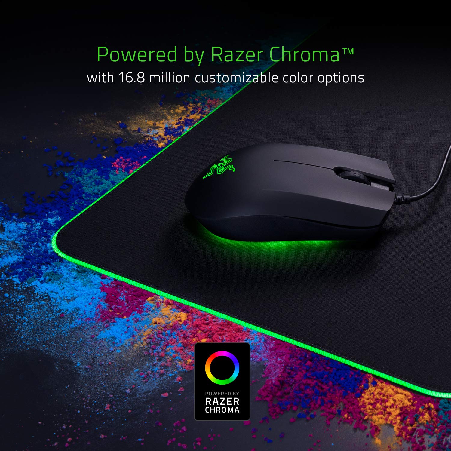 razer-goliathus-extended-chroma-gaming-mousepad-with-rgb-lighting-soft-cloth-sur image 2