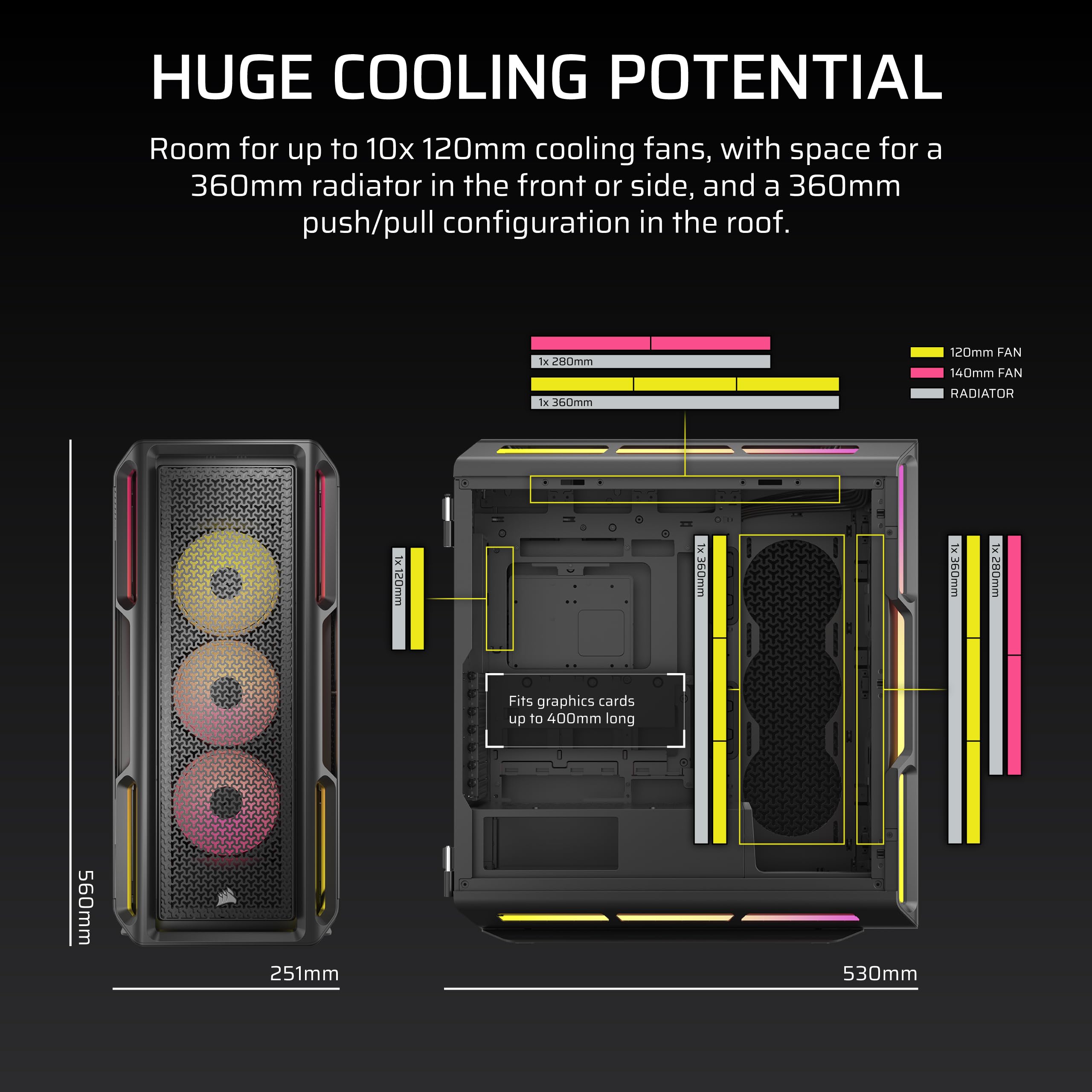 corsair-icue-link-5000t-lx-rgb-mid-tower-atx-pc-case-black image 4