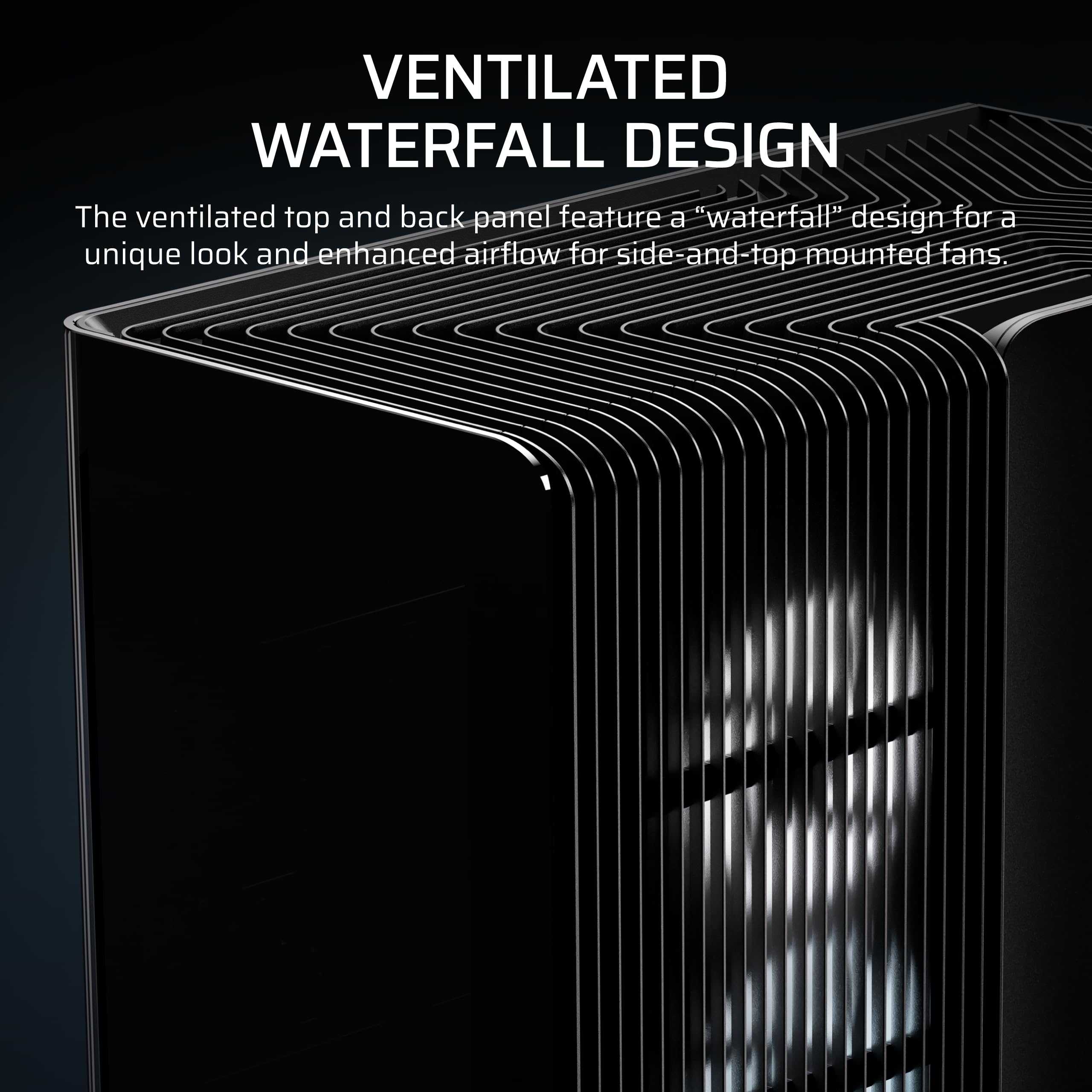 corsair-frame-4500x-lx-rgb-link-panoramic-mid-tower-pc-case-3x-pre-installed-fan image 4