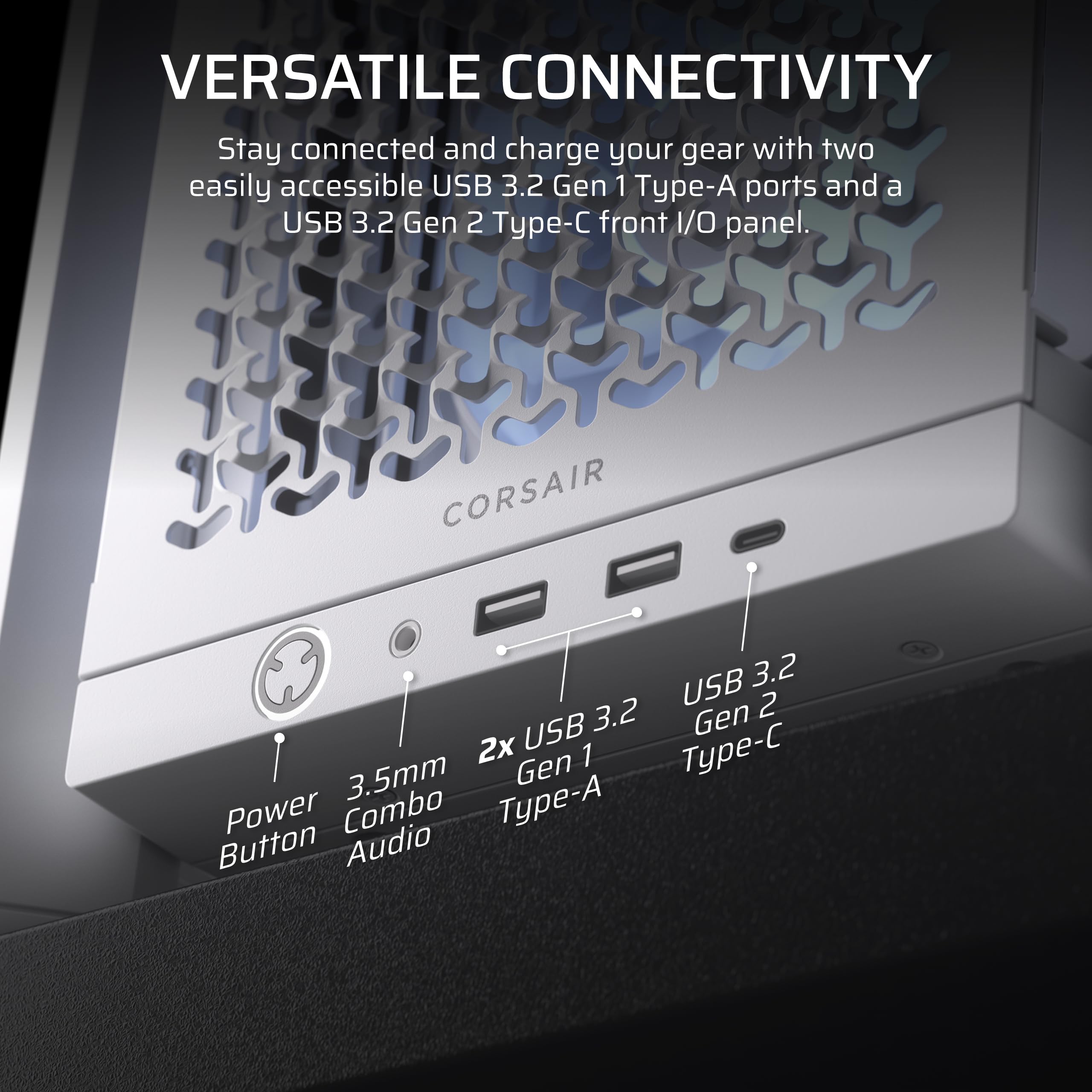 corsair-4000d-rs-argb-frame-modular-mid-tower-atx-pc-case-high-airflow-3x-rs-arg image 8