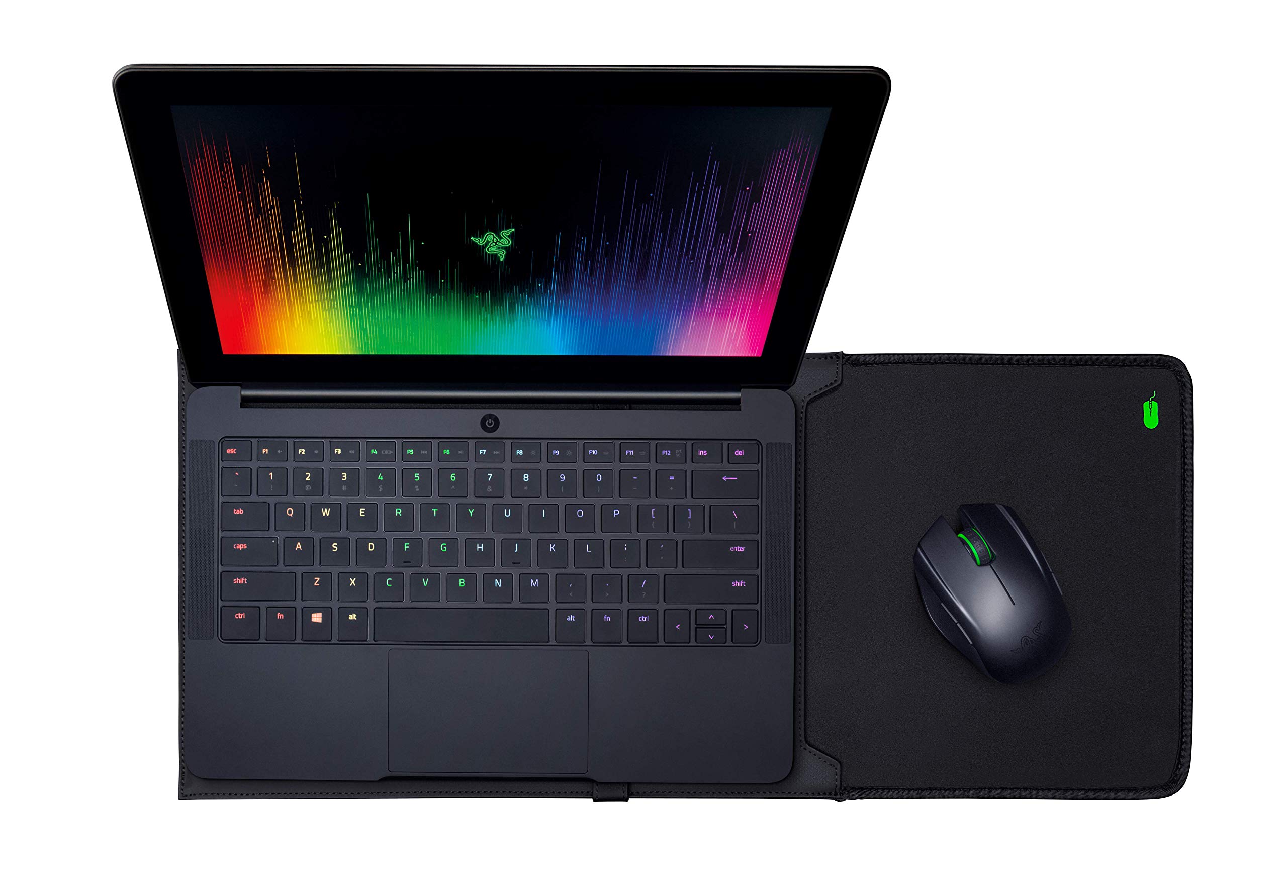 razer-13-laptop-sleeve-with-flip-out-mouse-mat-scratch-resistant-water-repellent image 4