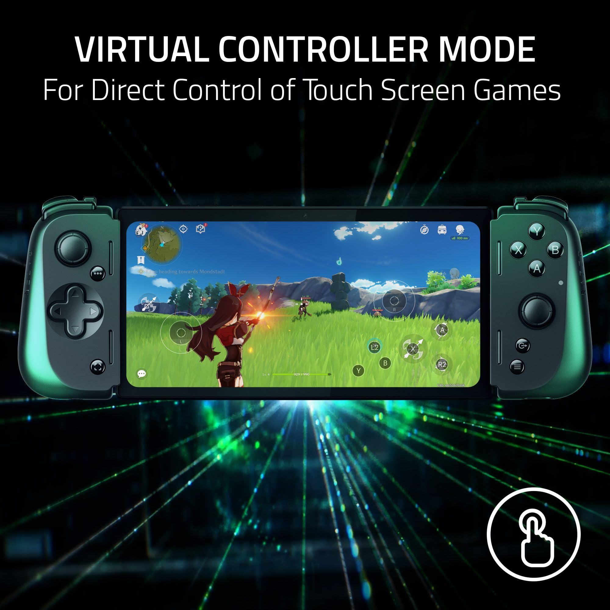 razer-edge-wifi-gaming-tablet-snapdragon-g3x-gen-1-6-8-144hz-amoled-kishi-v2-pro image 7