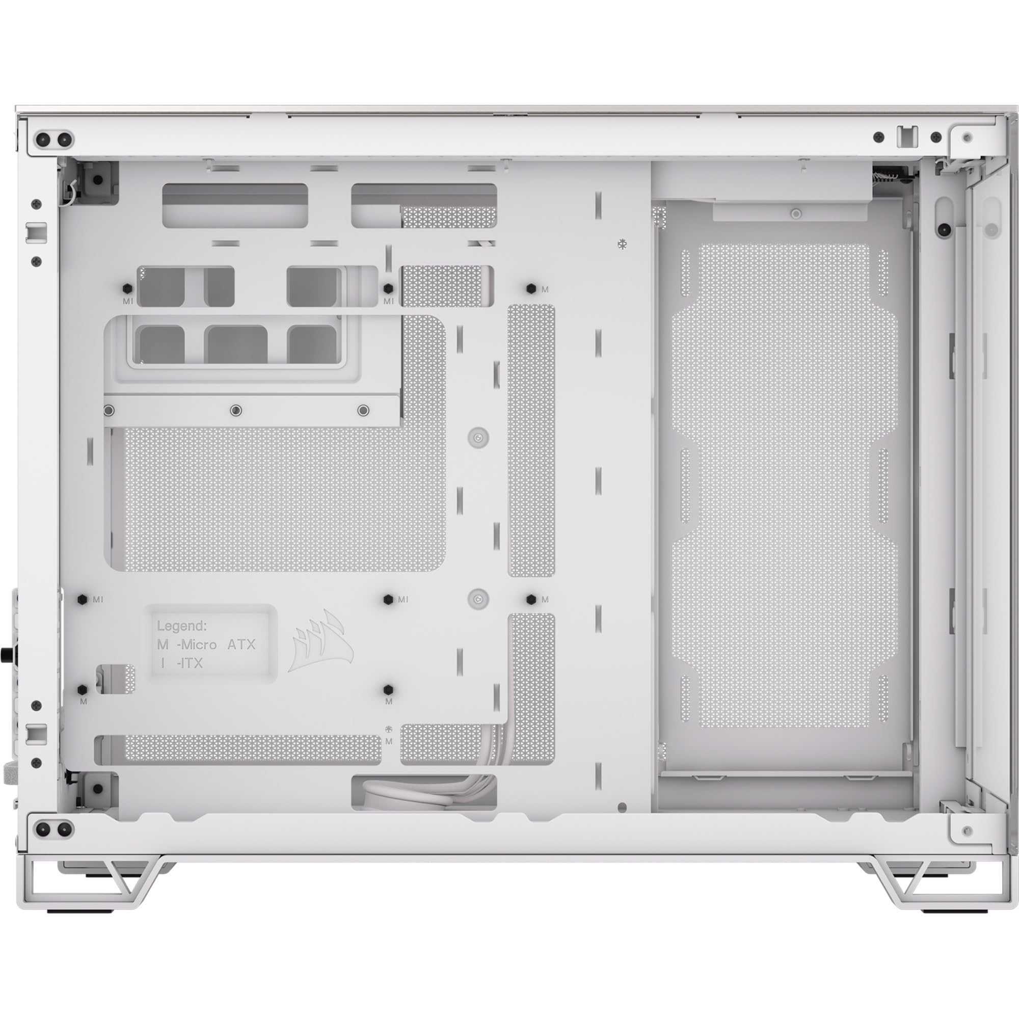 corsair-2500x-small-tower-matx-pc-case-panoramic-tempered-glass-dual-chamber-whi image 8