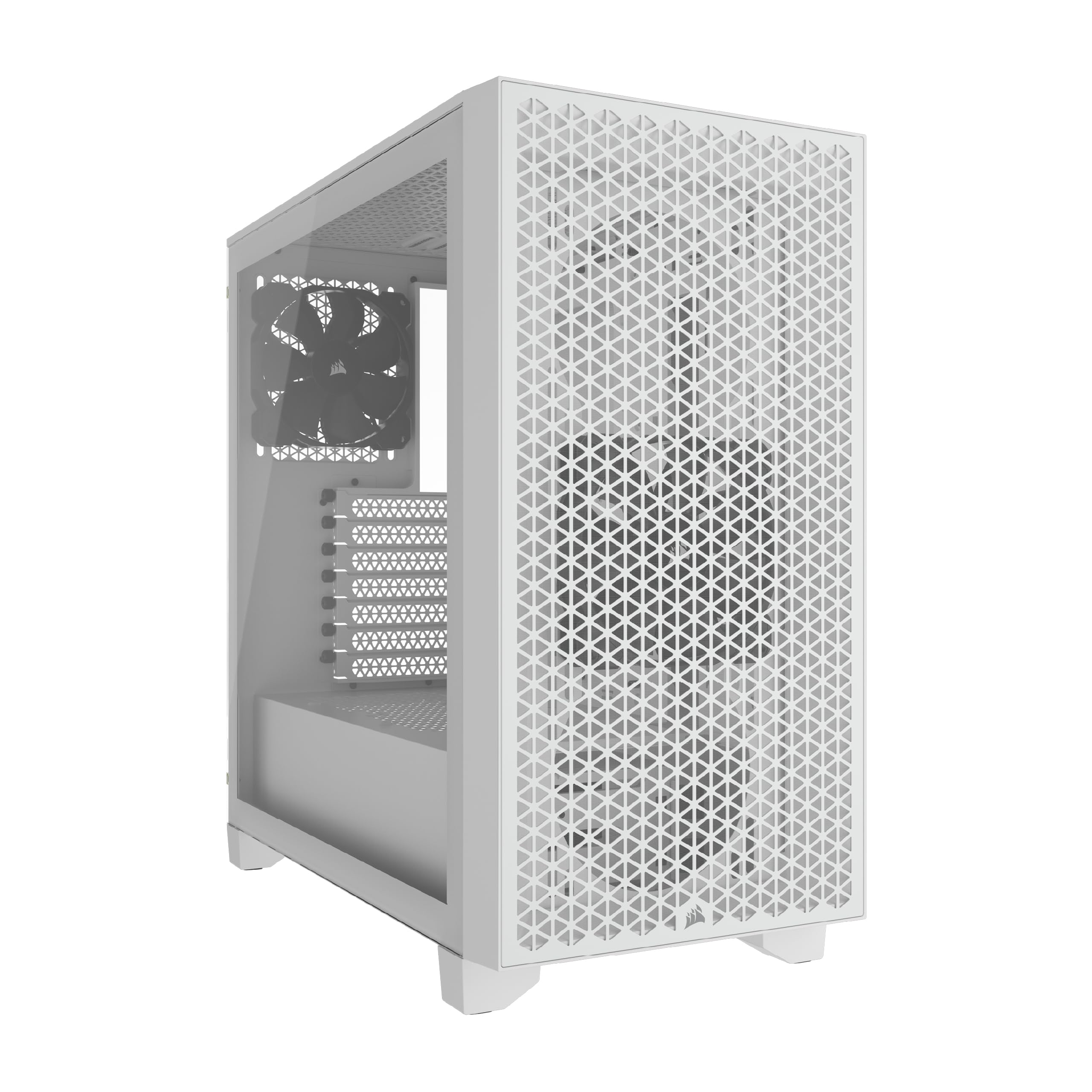 corsair-3000d-airflow-mid-tower-atx-pc-case-white-high-airflow-steel-front-tempe image 1