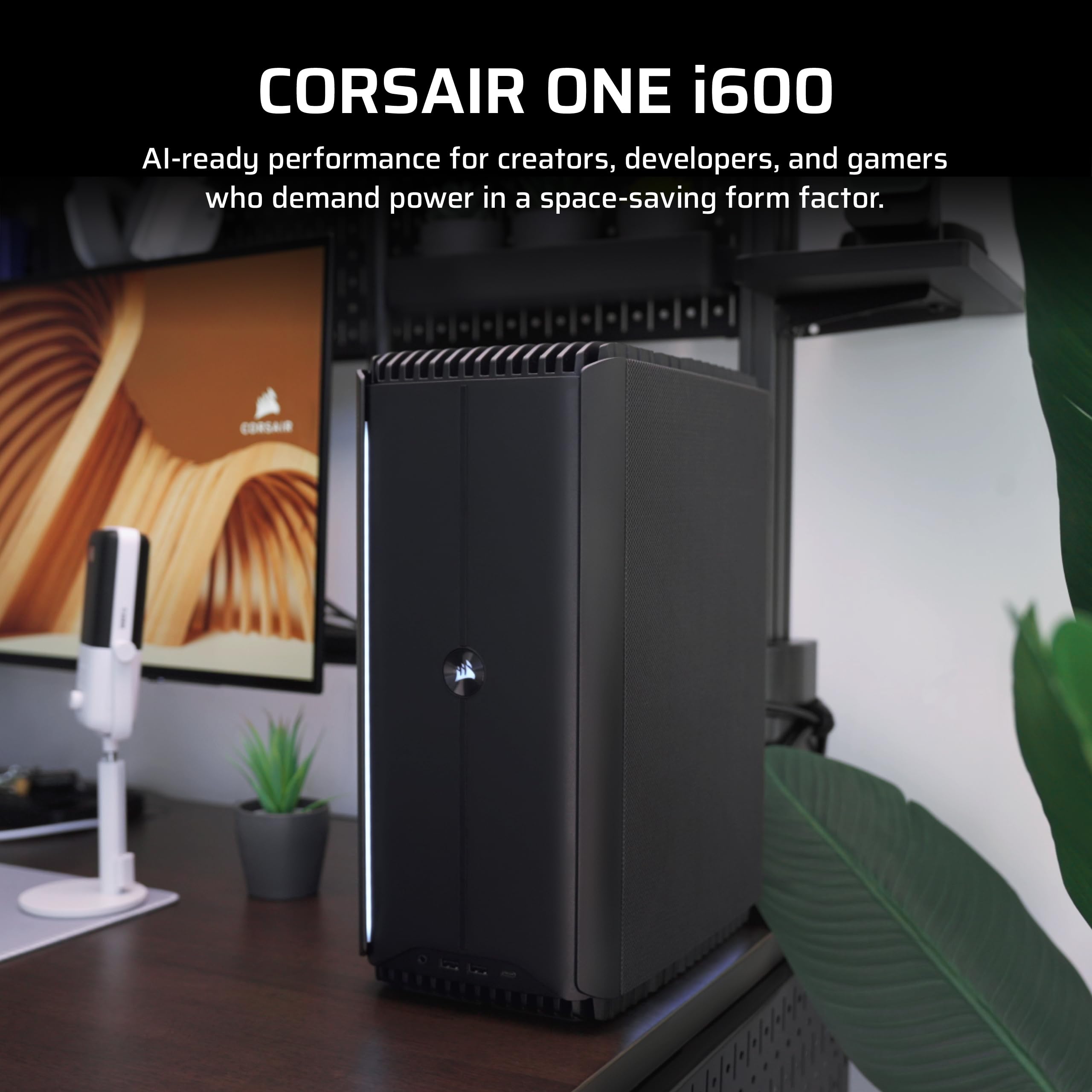 corsair-one-i600-gaming-pc-liquid-cooled-intel-core-ultra-9-285k-rtx-5080-64gb-d image 2
