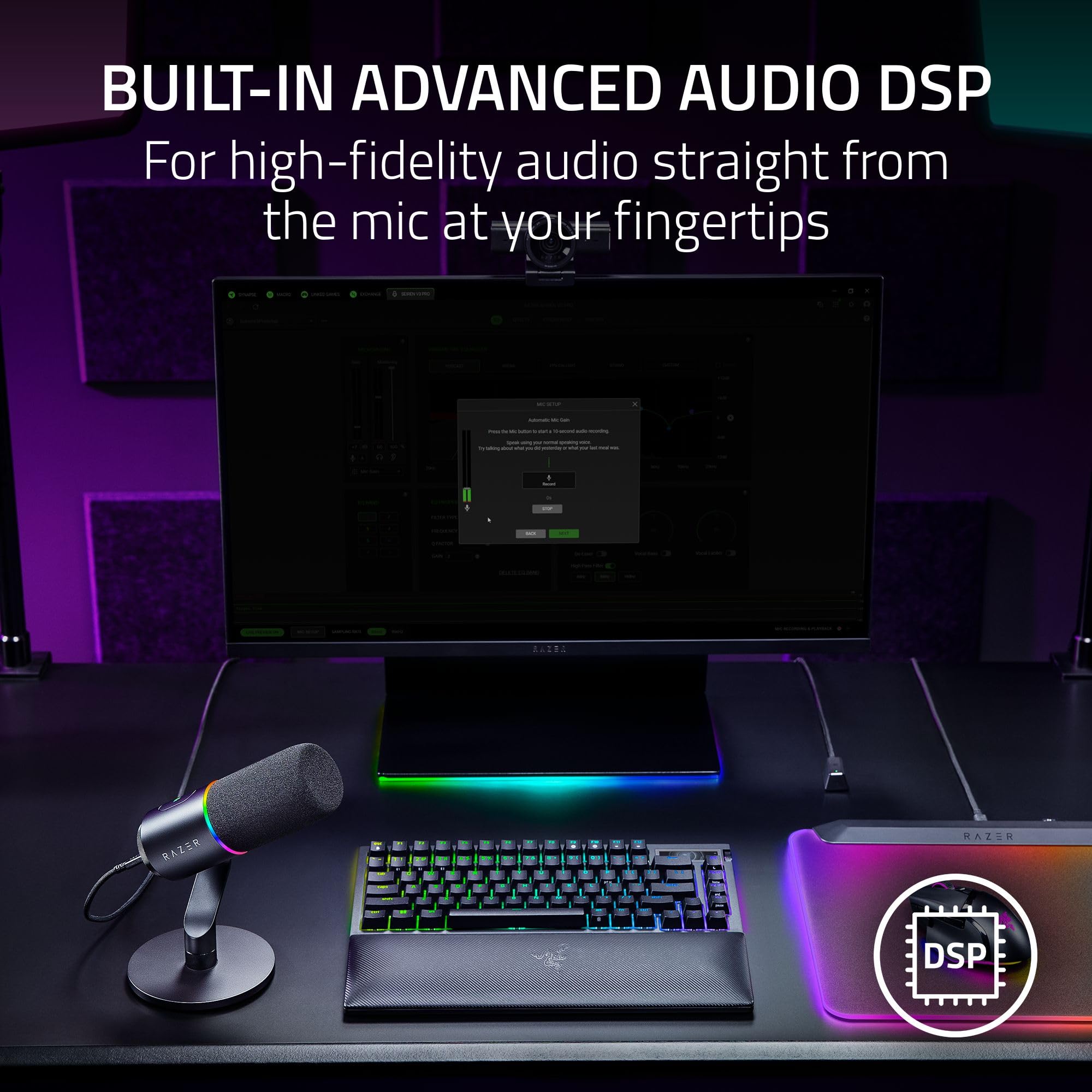 razer-seiren-v3-pro-dynamic-usb-xlr-streaming-microphone-32-bit-float-ai-noise-r image 3