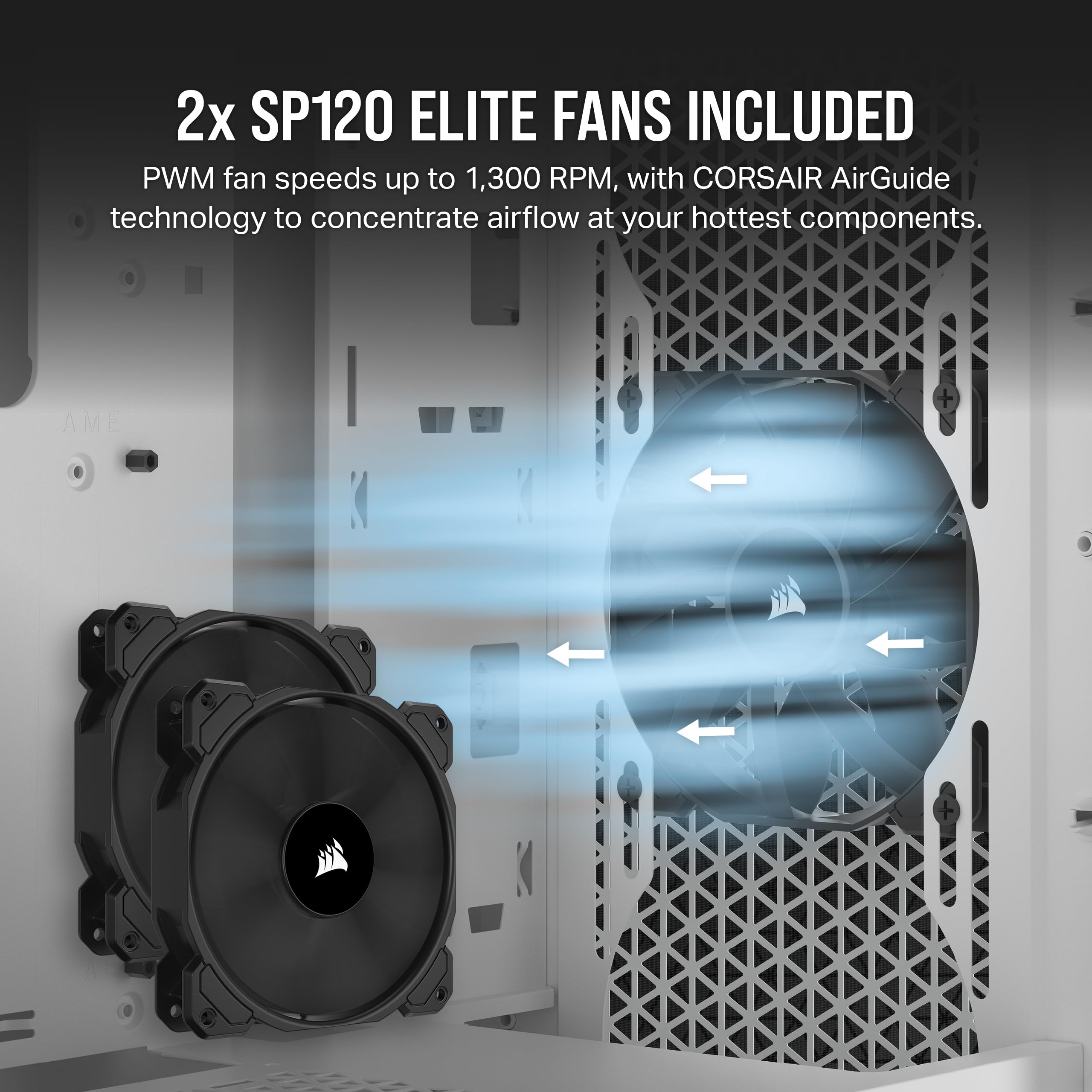 corsair-3000d-airflow-mid-tower-atx-pc-case-white-high-airflow-steel-front-tempe image 4