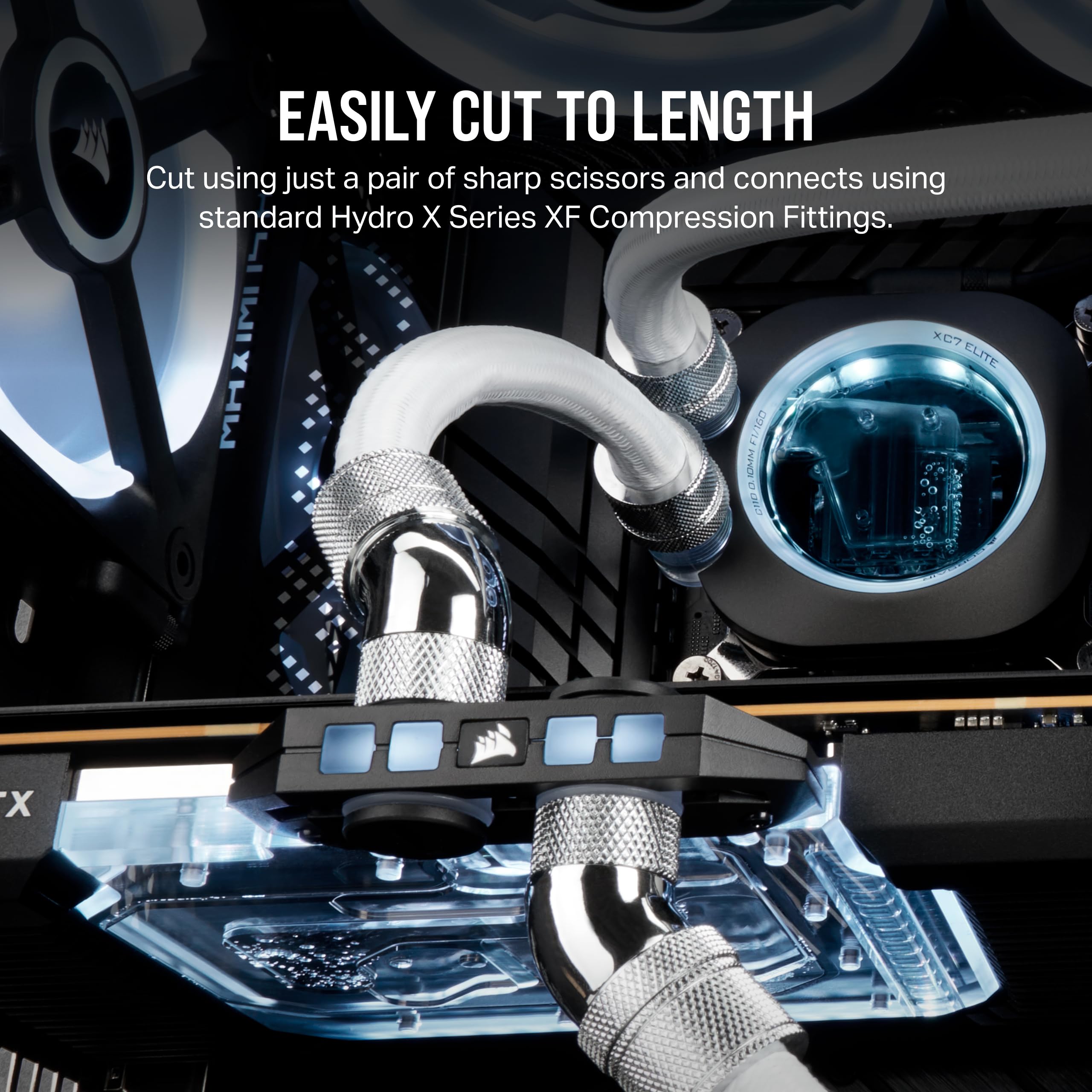 corsair-hydro-x-series-xt-softline-mesh-tubing-3m-epdm-rubber-cut-to-length-whit image 4