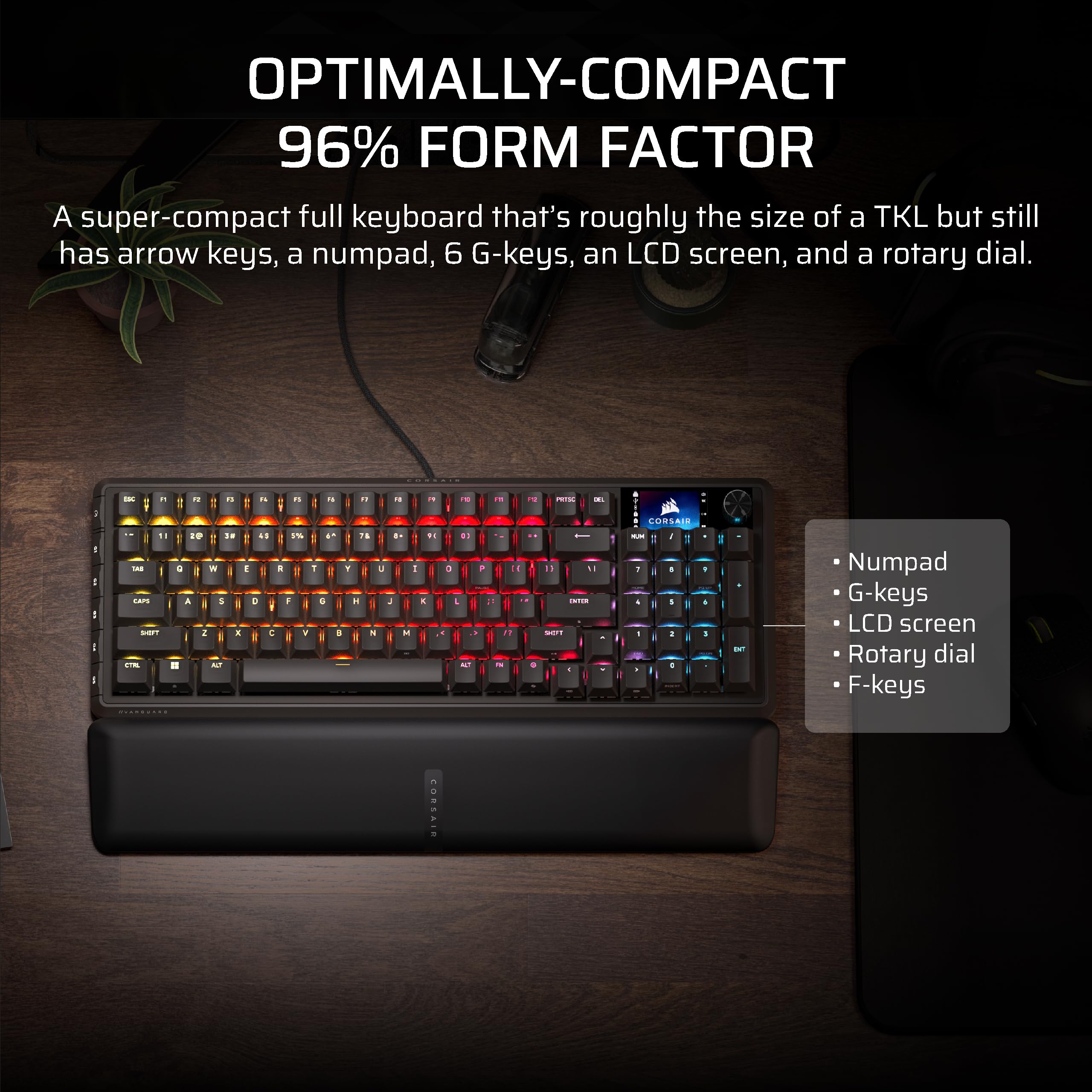 corsair-vanguard-96-wired-mechanical-gaming-keyboard-96-layout-mlx-tactile-switc image 4