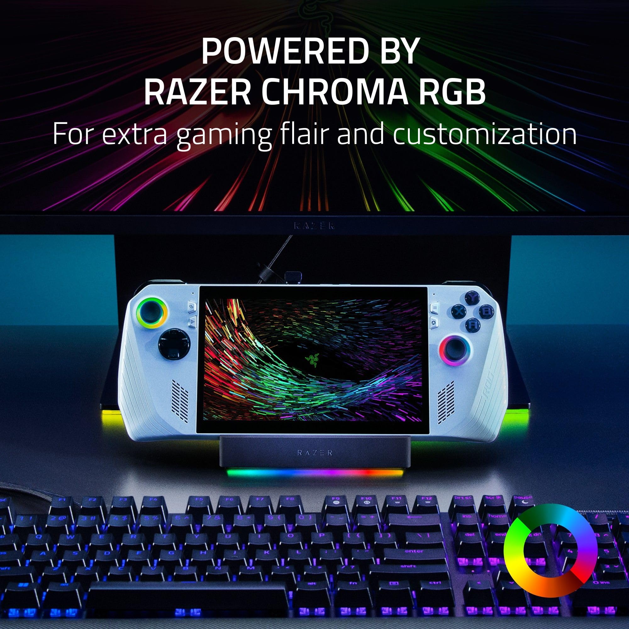 razer-handheld-dock-chroma-6-port-usb-c-charging-hub-stand-for-steam-deck-rog-al image 6