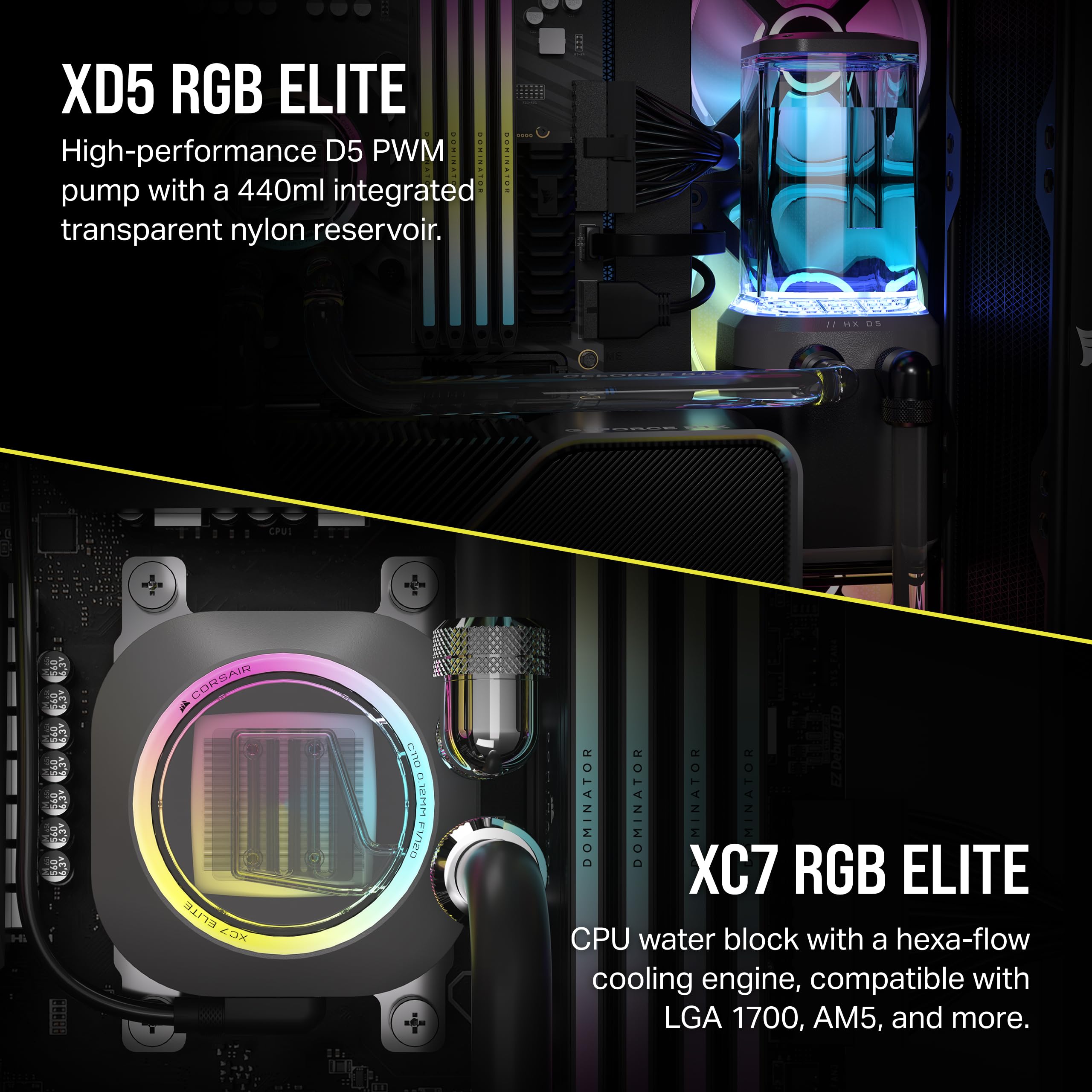 corsair-hydro-x-series-icue-link-xh405i-custom-cooling-kit-hardline-water-coolin image 4