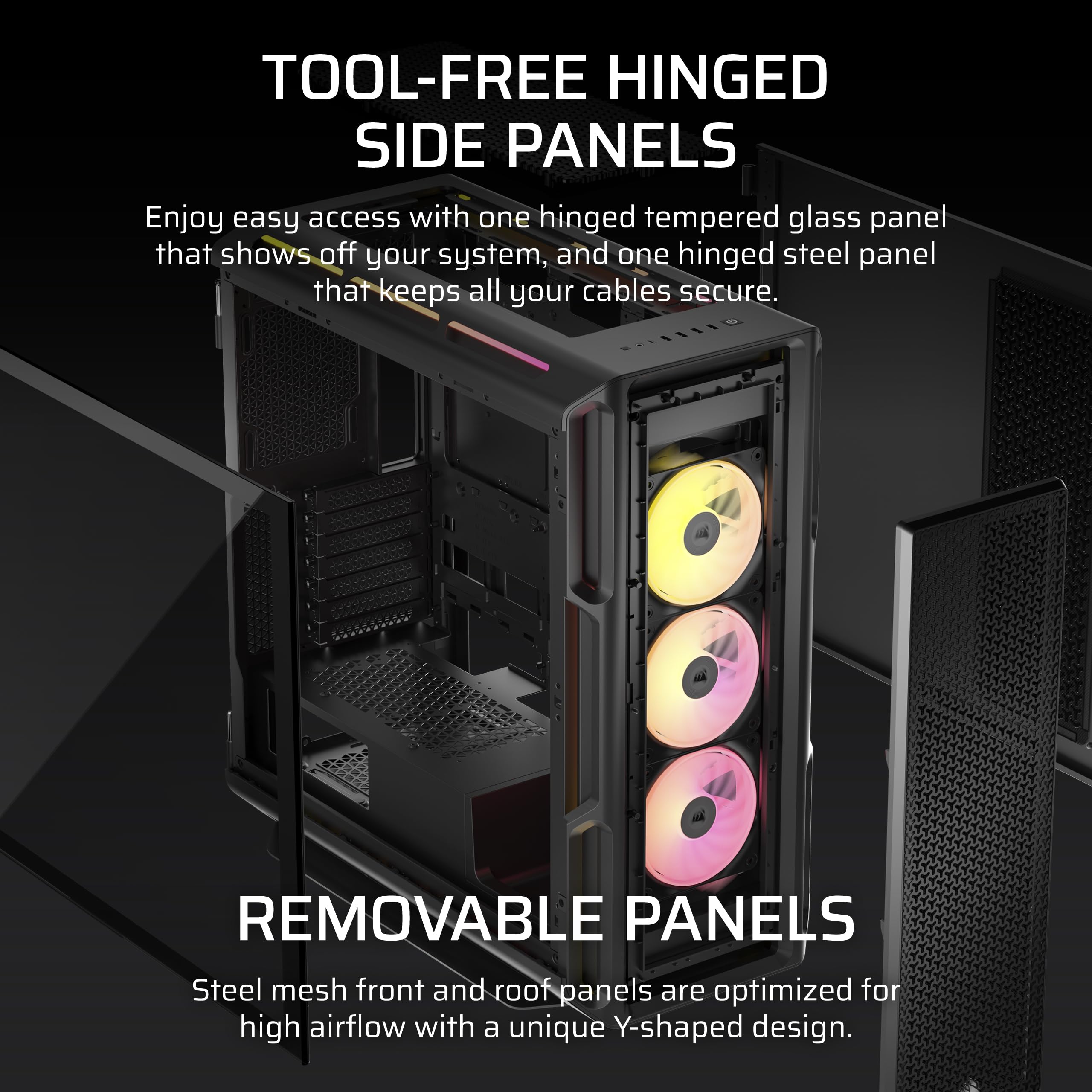 corsair-icue-link-5000t-lx-rgb-mid-tower-atx-pc-case-black image 8