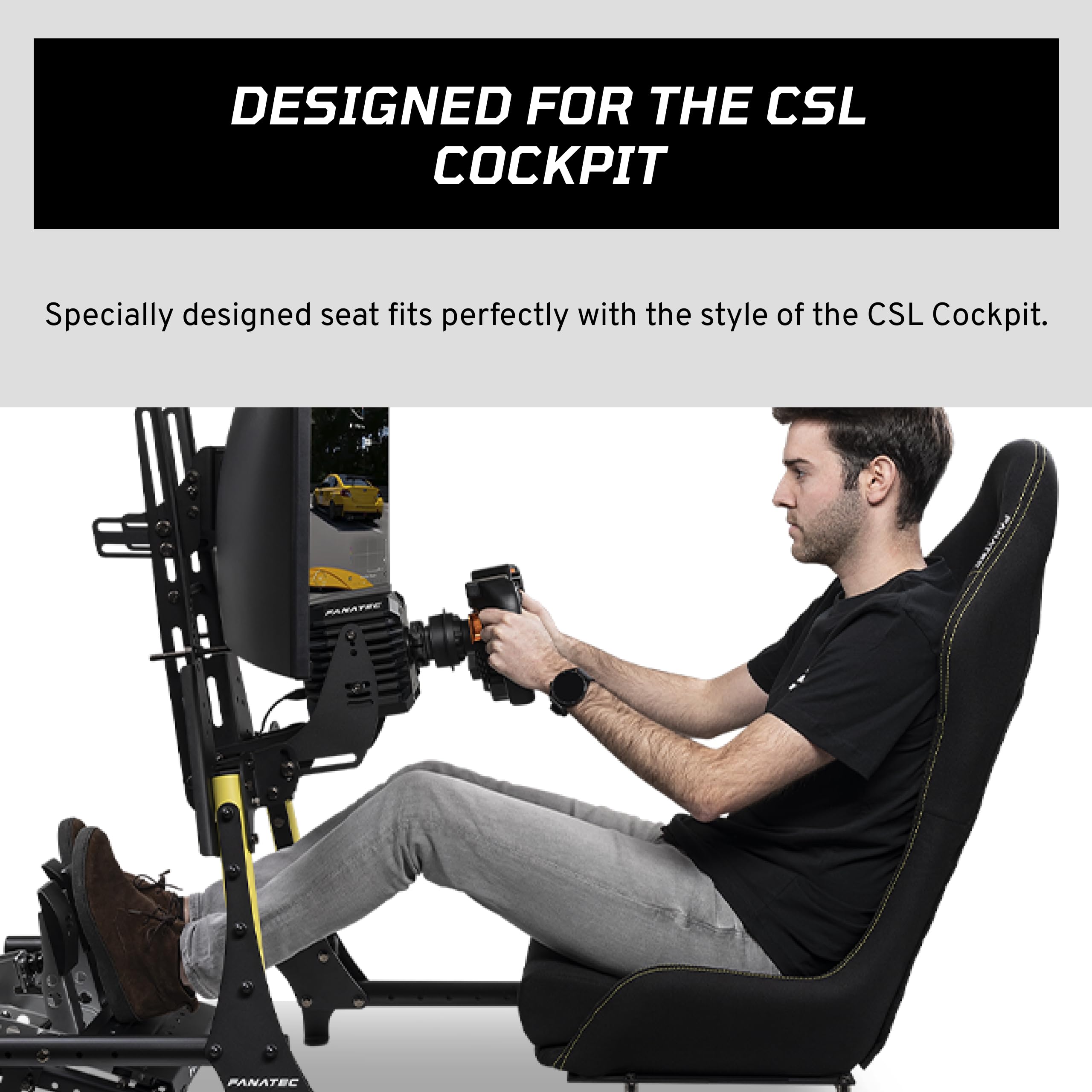fanatec-csl-cockpit-seat-lightweight-durable-for-csl-cockpit image 2