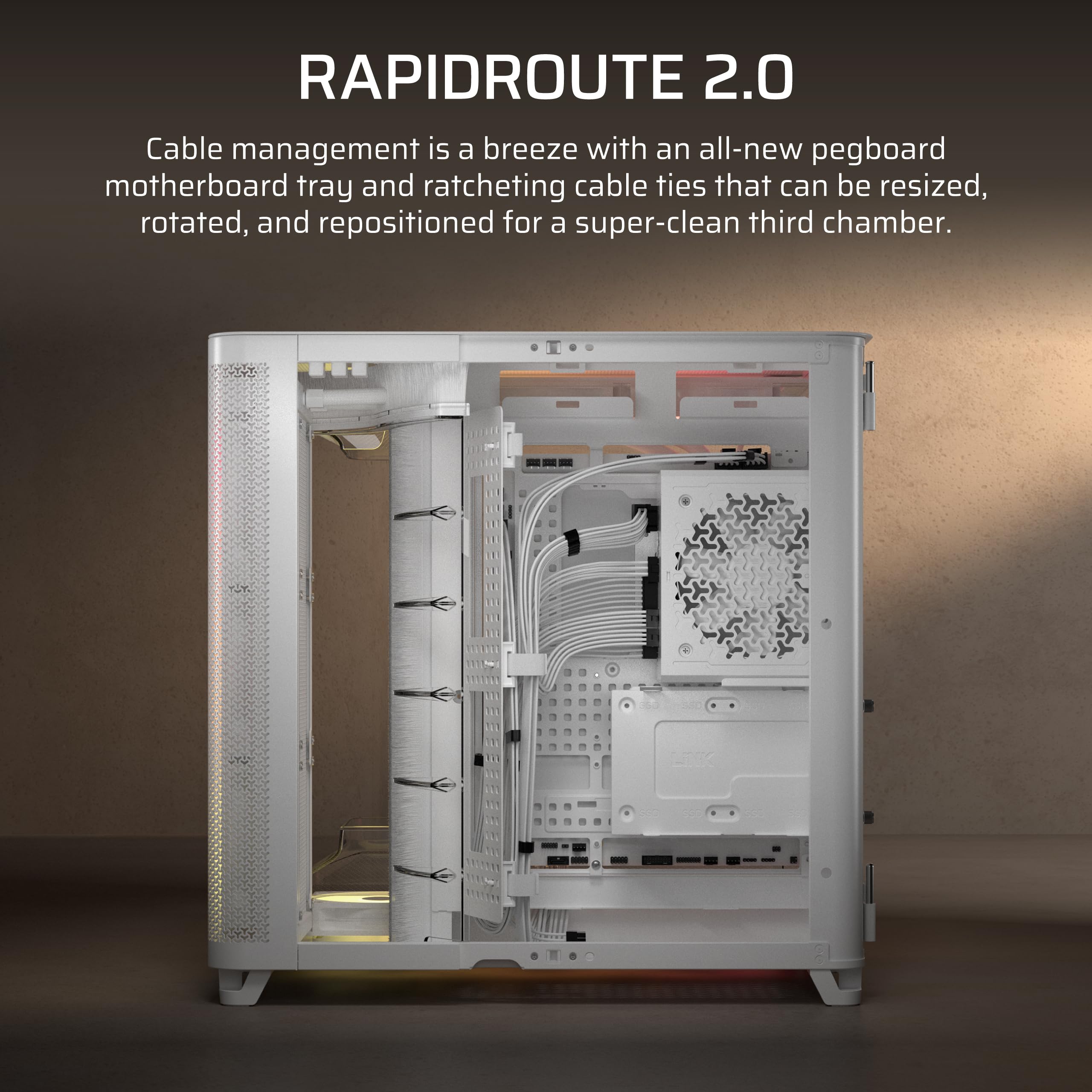 corsair-air-5400-rs-r-argb-triple-chamber-mid-tower-pc-case-3x-rs120-r-fans-whit image 8