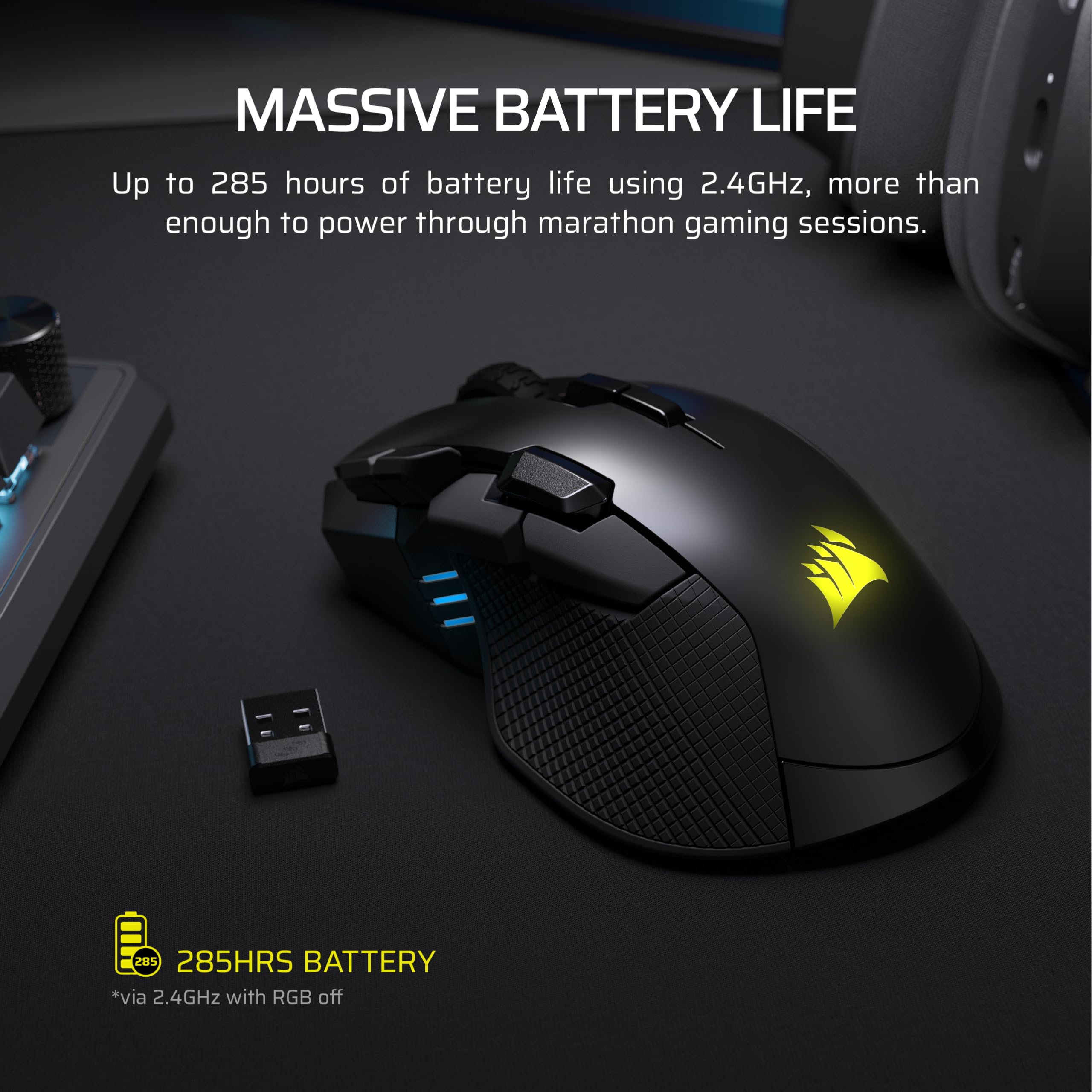 corsair-ironclaw-wireless-se-gaming-mouse-26-000-dpi-ergonomic-for-larger-hands- image 7