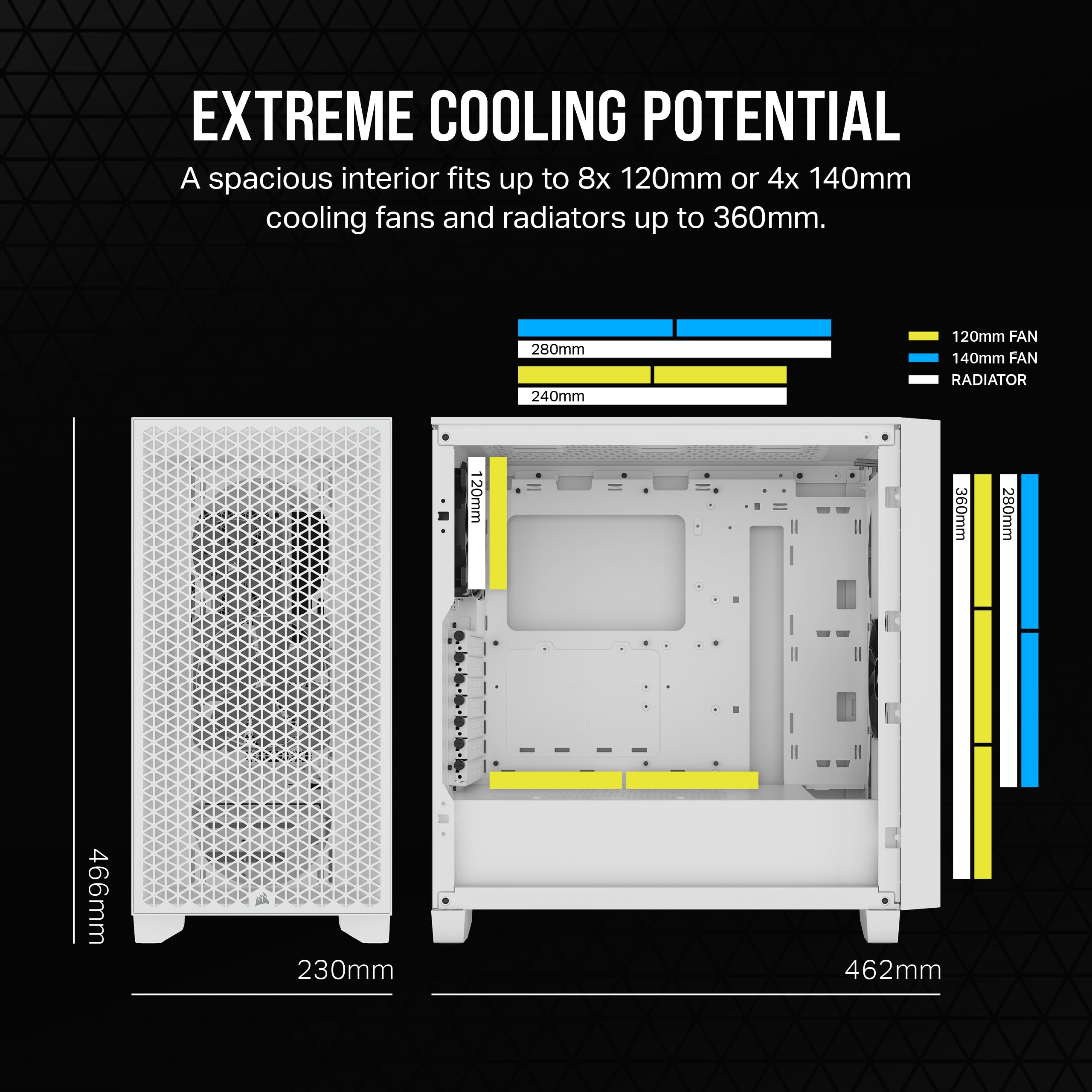 corsair-3000d-airflow-mid-tower-atx-pc-case-white-high-airflow-steel-front-tempe image 3
