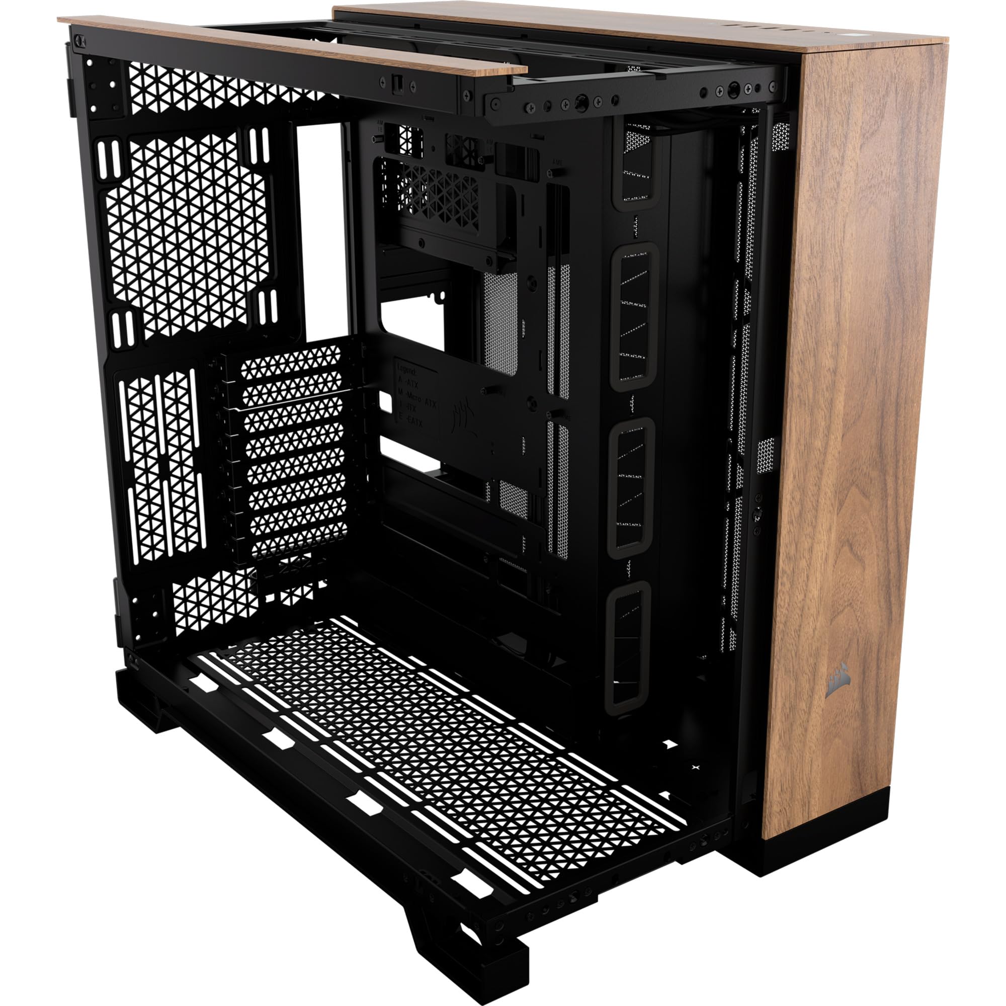 corsair-6500x-mid-tower-atx-dual-chamber-pc-case-panoramic-tempered-glass-revers image 6